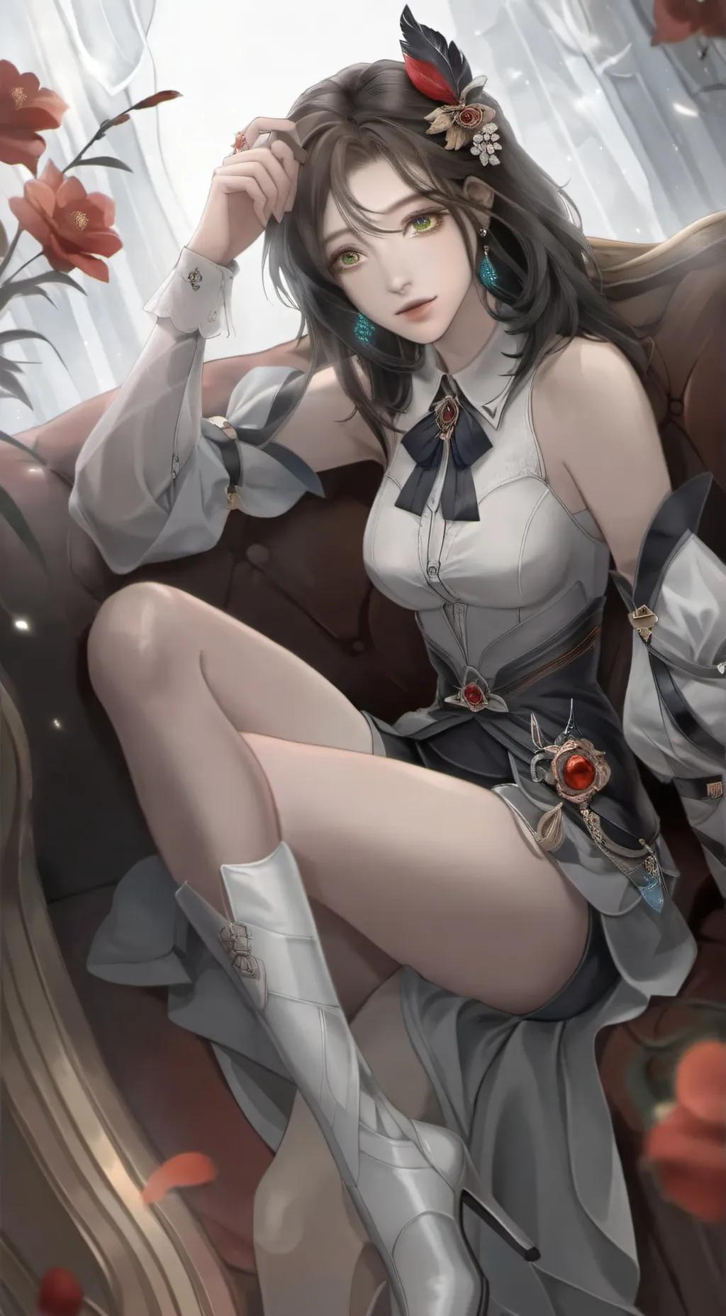 ai character: Lilly background