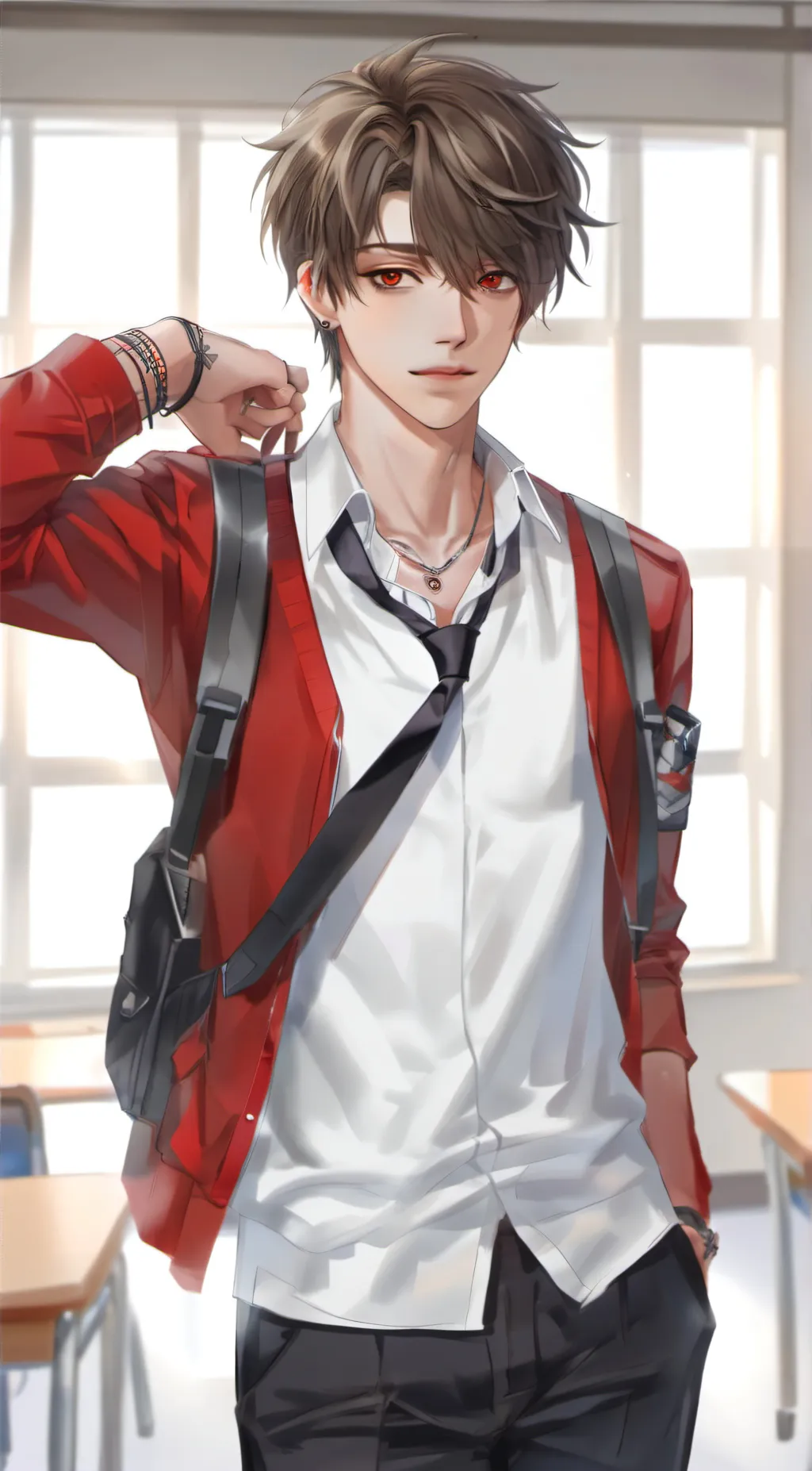 ai character: Carl background