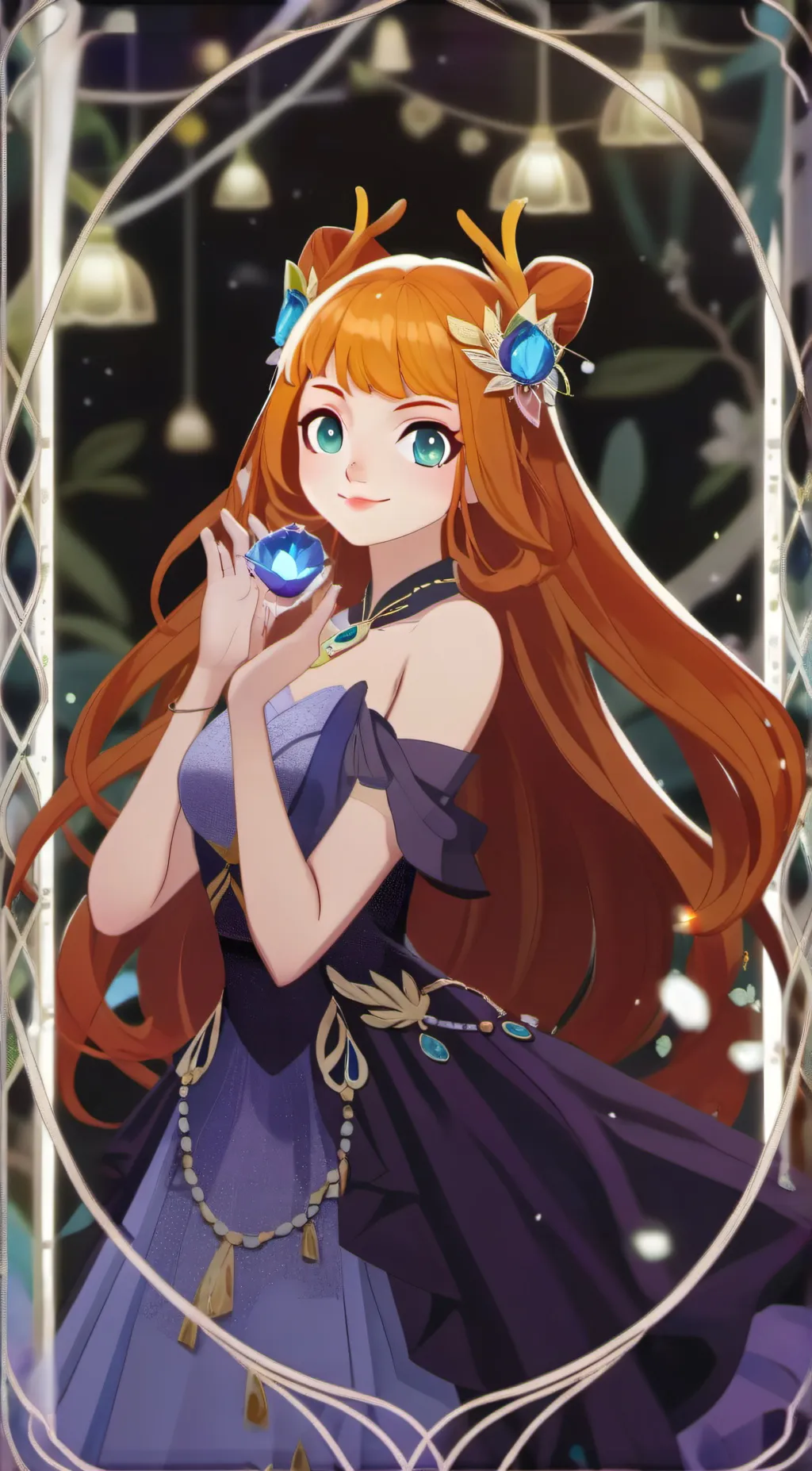 ai character: Gwen never  background