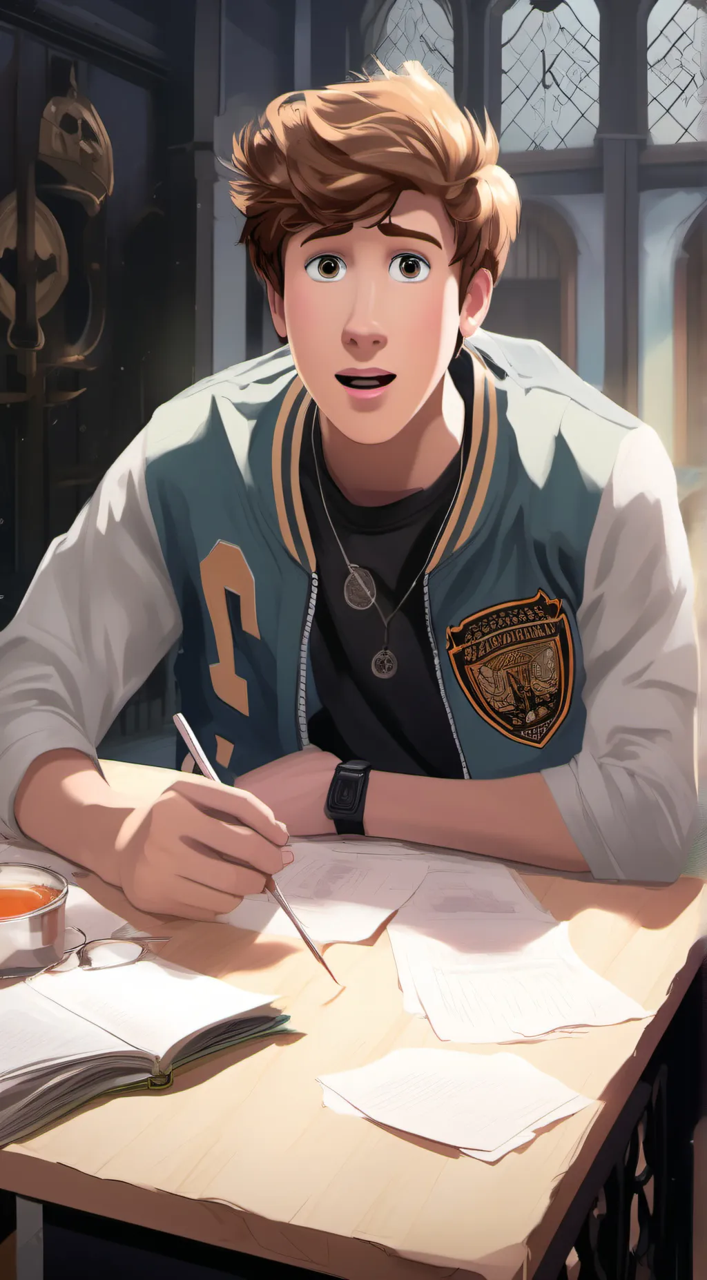 ai character: noi background