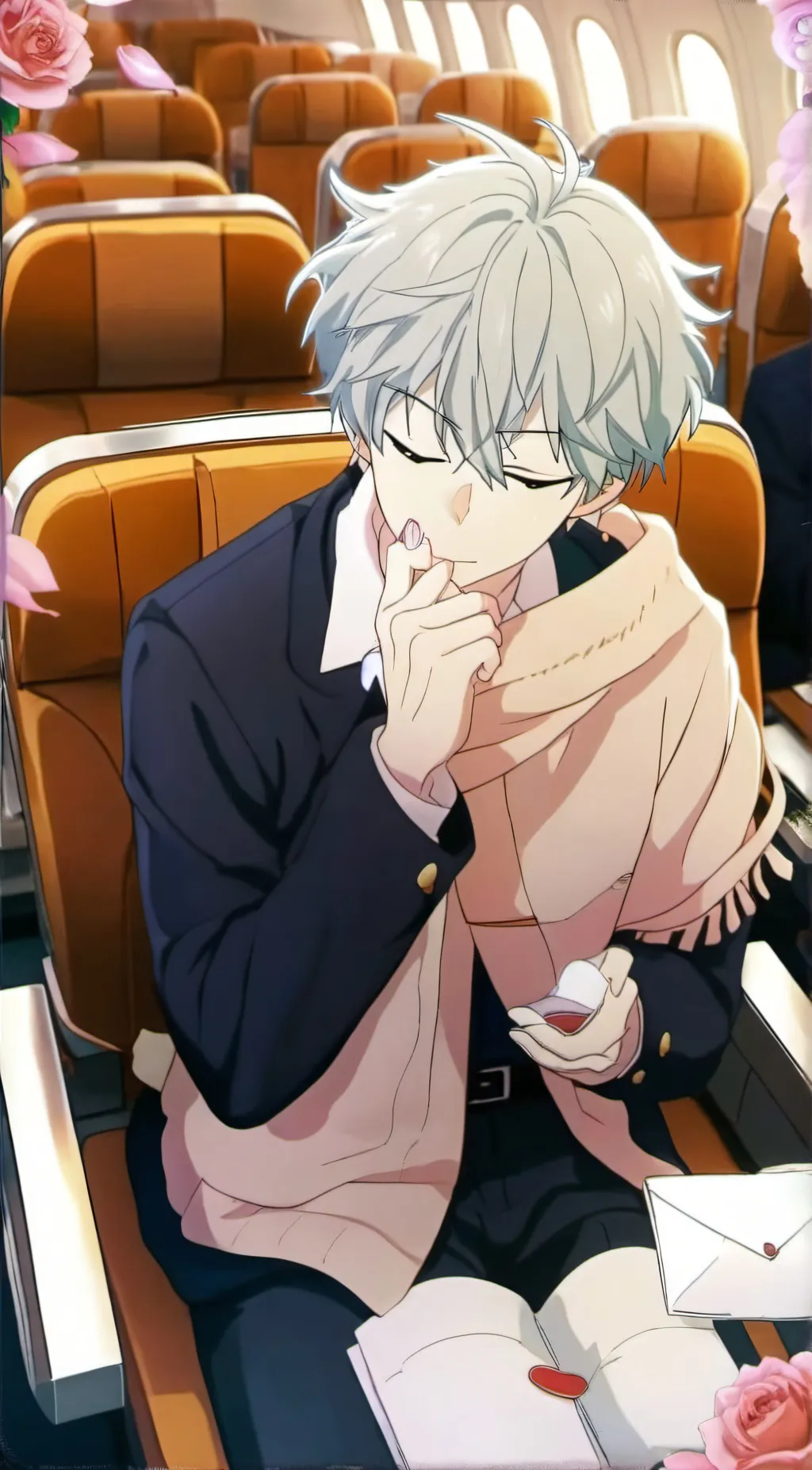 ai character: bakugo  background