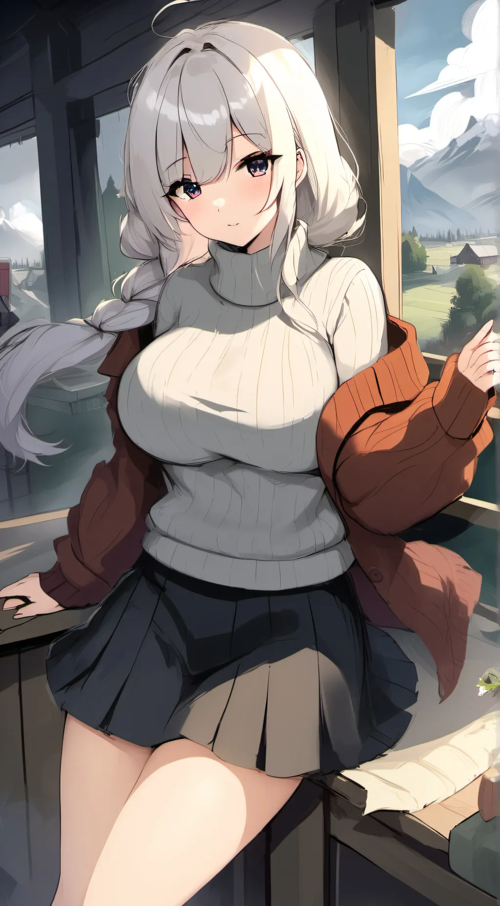 ai character: sarah background