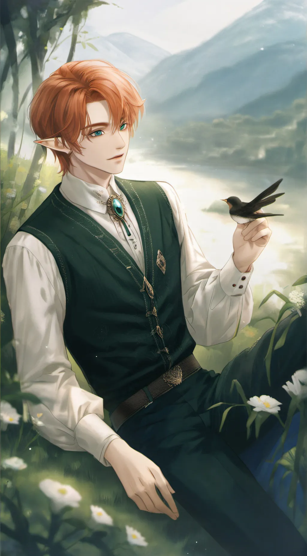 ai character: alen background