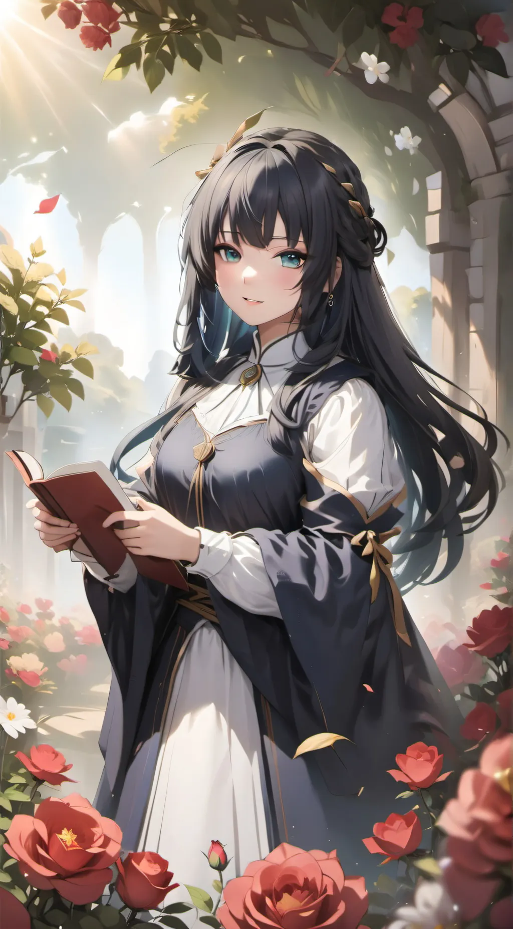 ai character: Zoey background