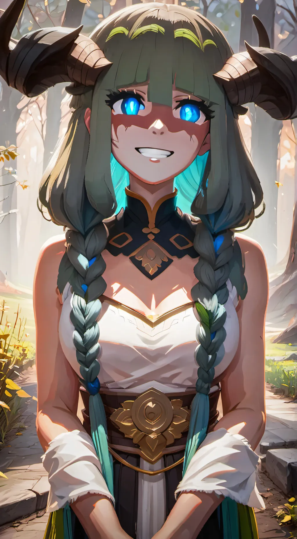 ai character: Aria background