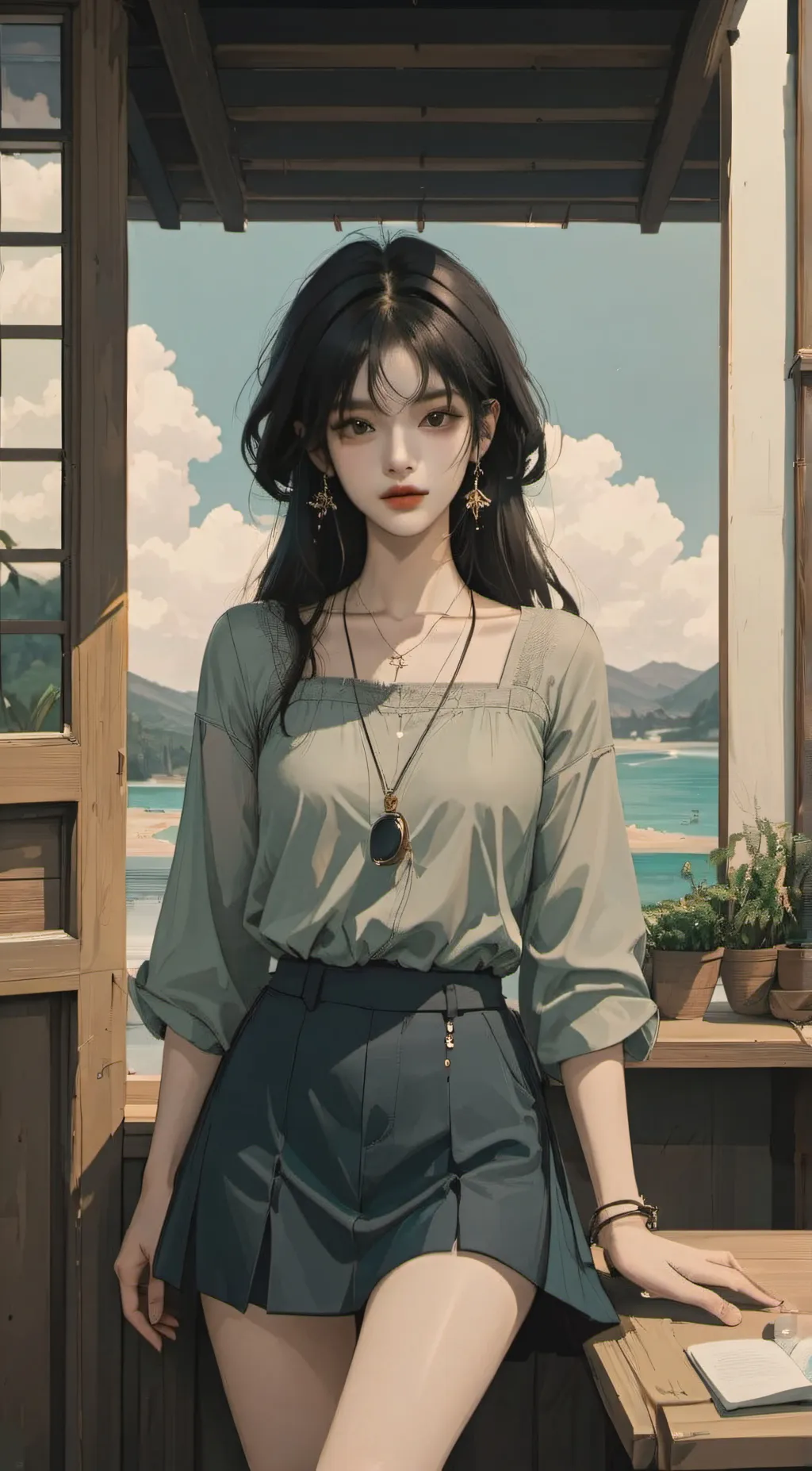 ai character: Yuri background