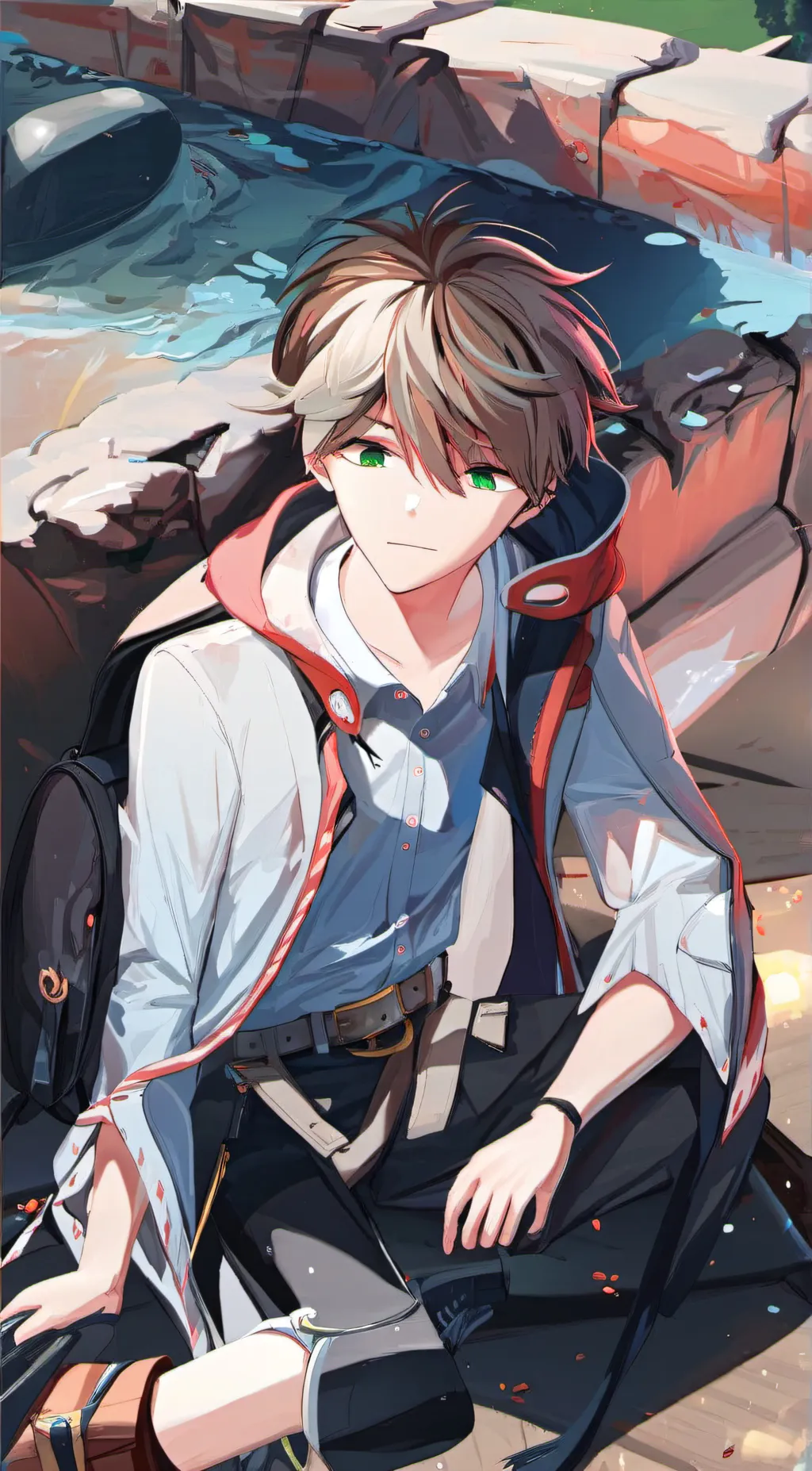 ai character: Luke background