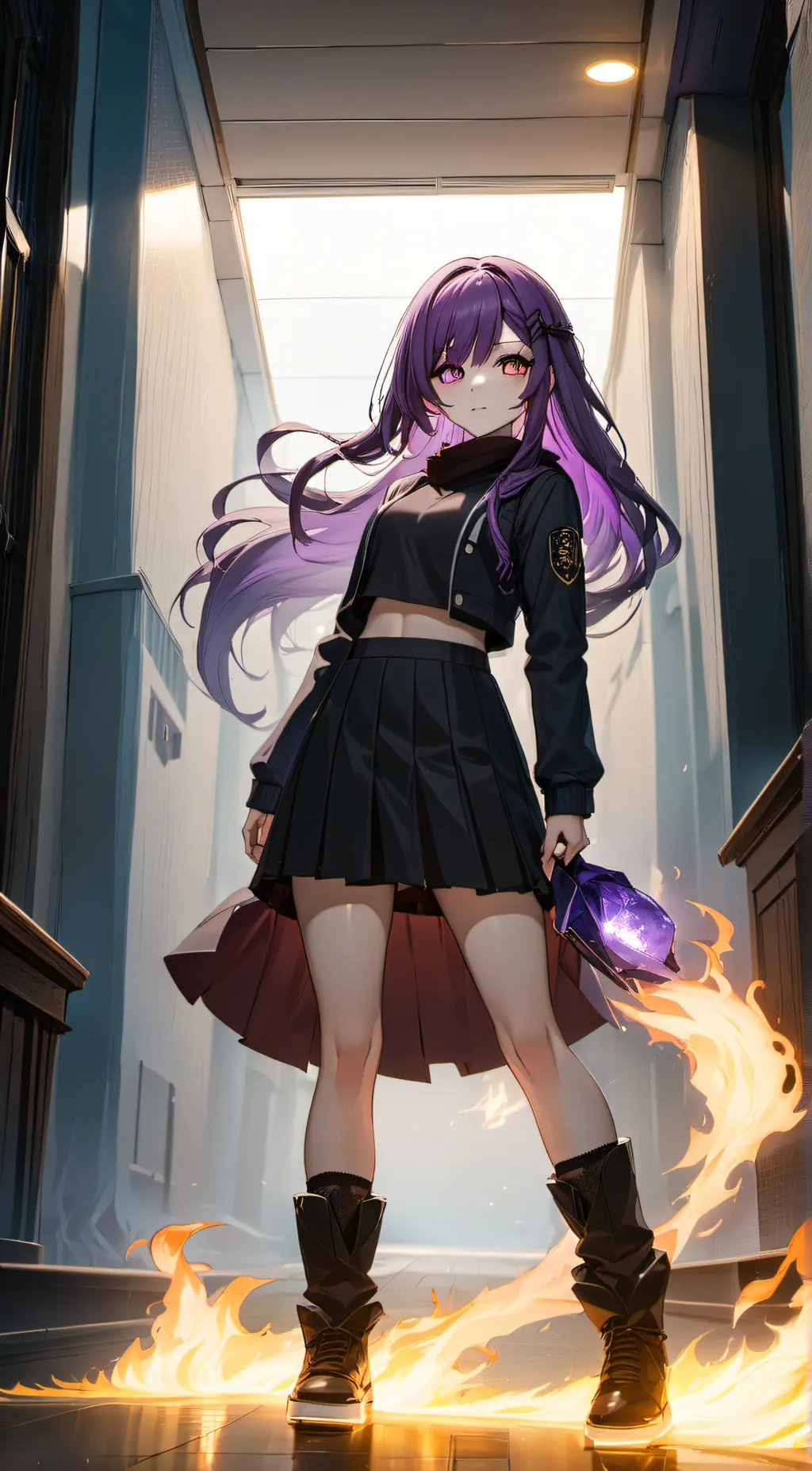 ai character: Sierra background