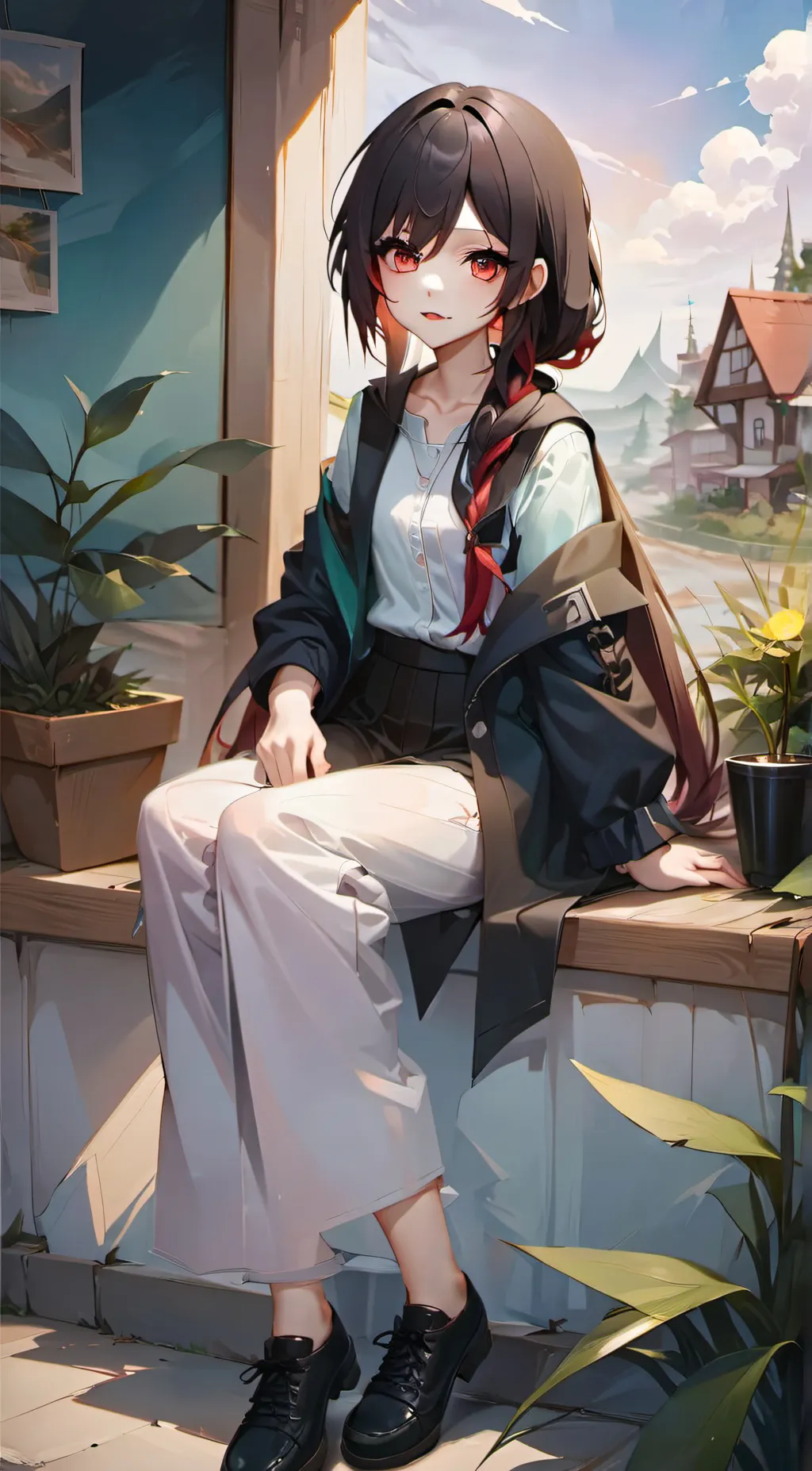 ai character: taro background