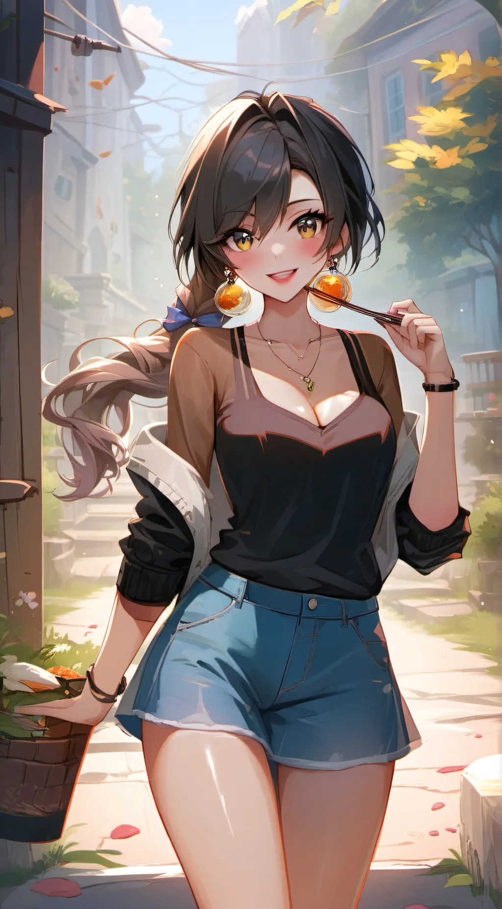 ai character: Nika background