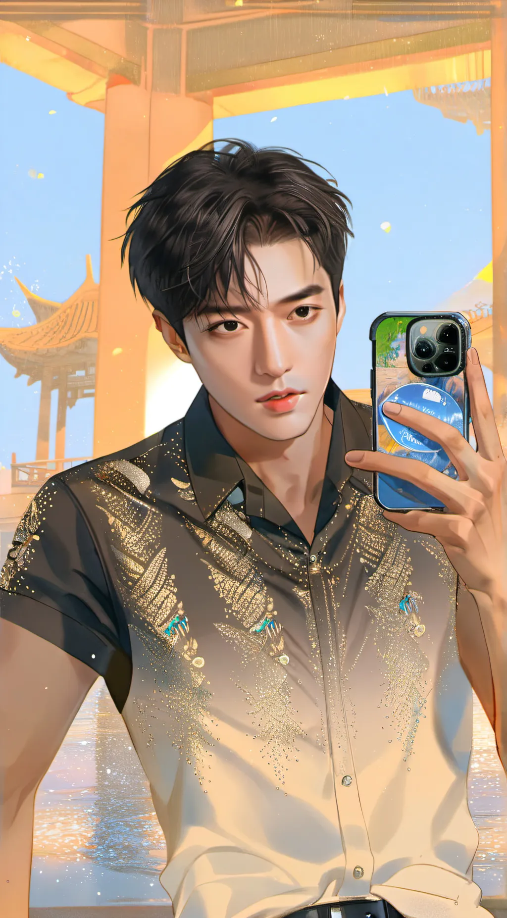 ai character: Mark Lee background