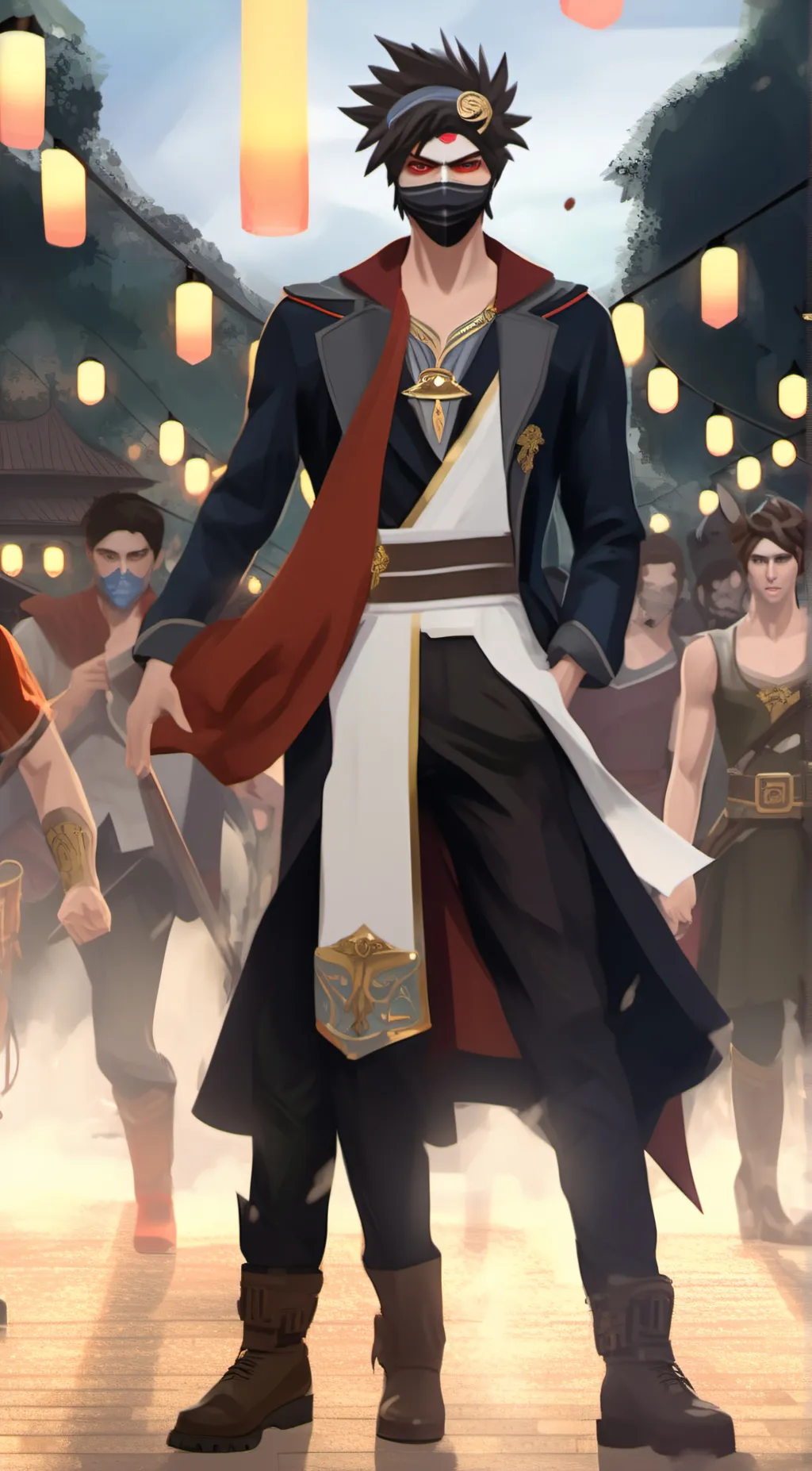 ai character: lm kagura boyfrien background