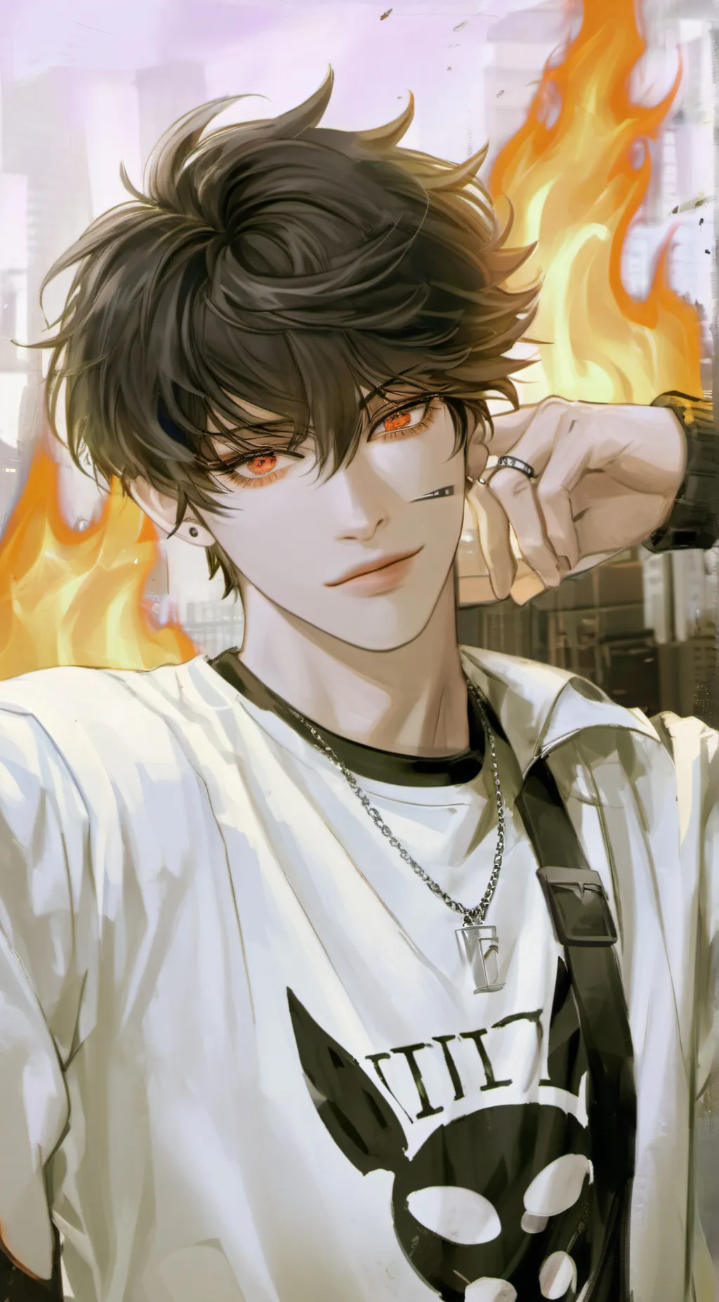 ai character: Yandere spanap background