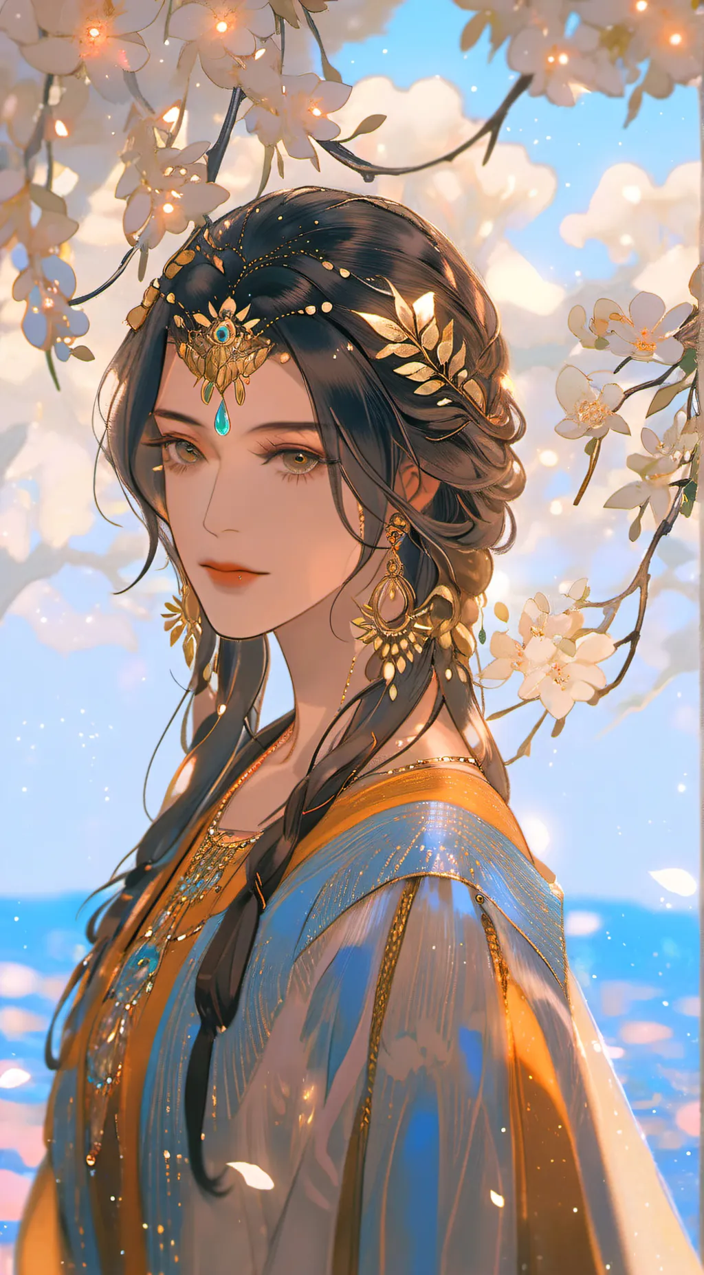 ai character: Aria background