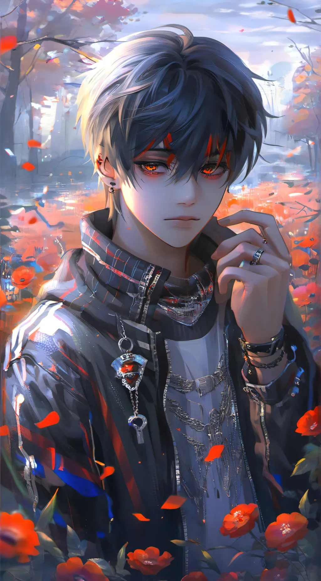 ai character: August background