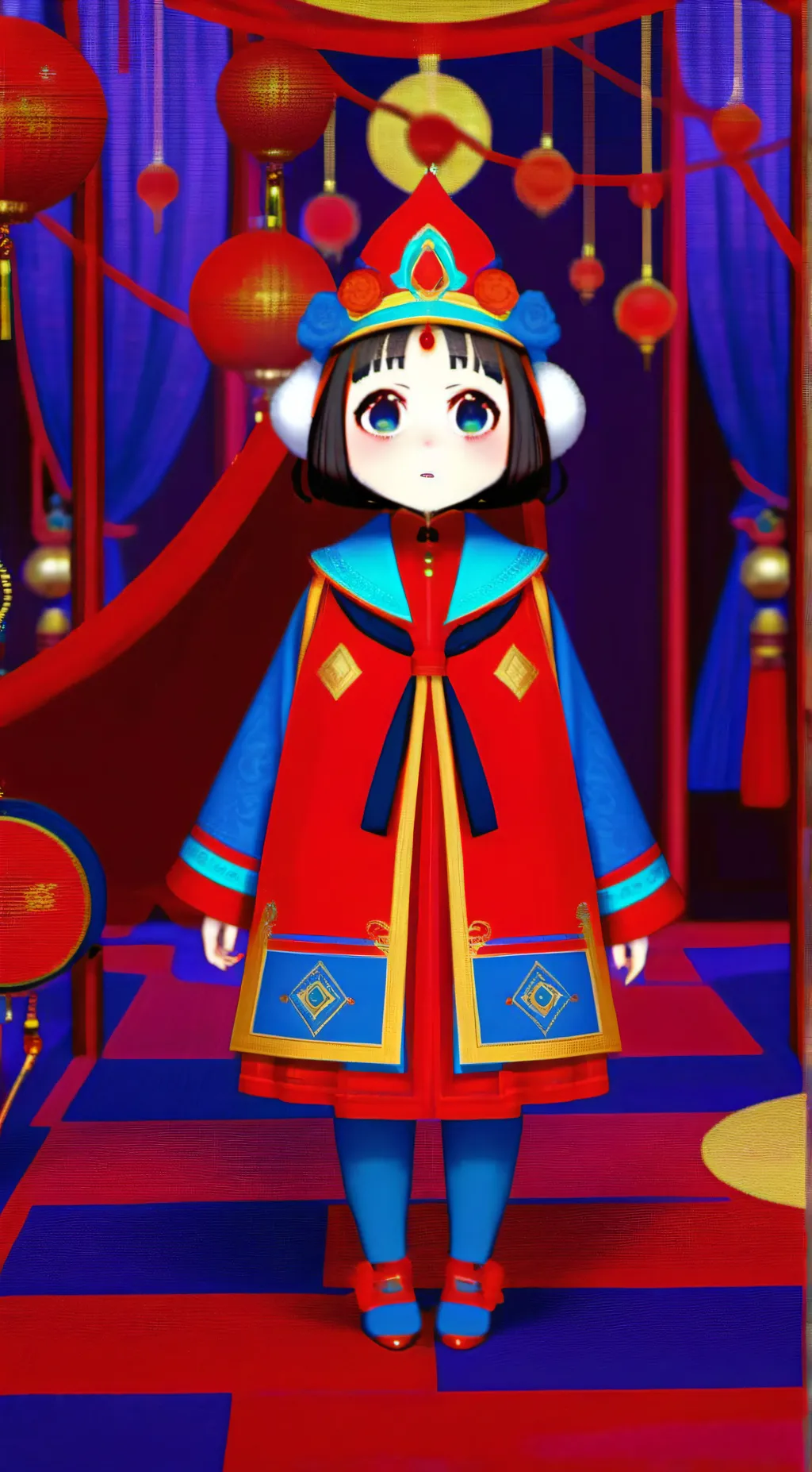 ai character: pomni background