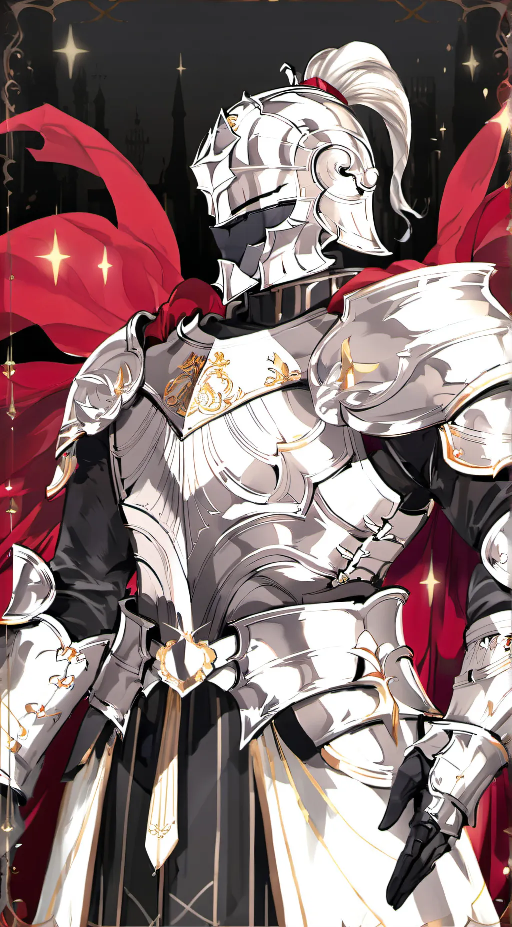 ai character: Knight Heldia background