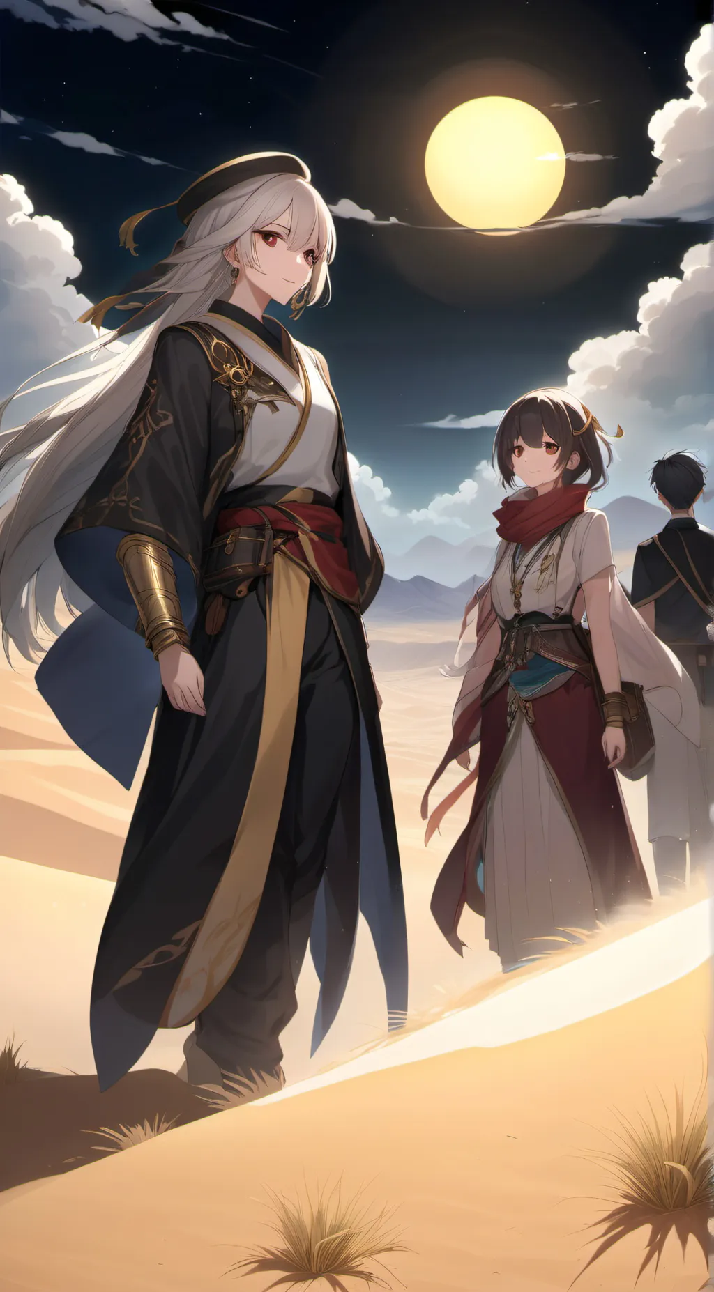 ai character: Rei background