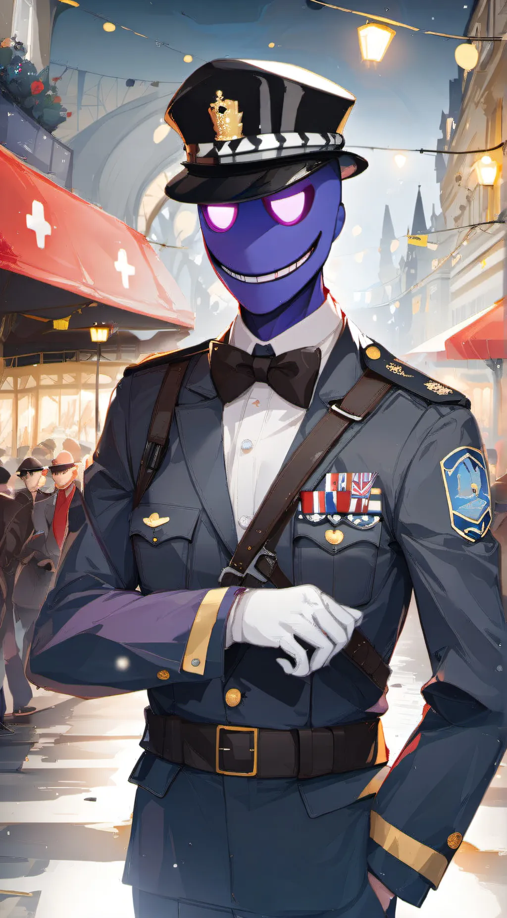 ai character: William afton  background