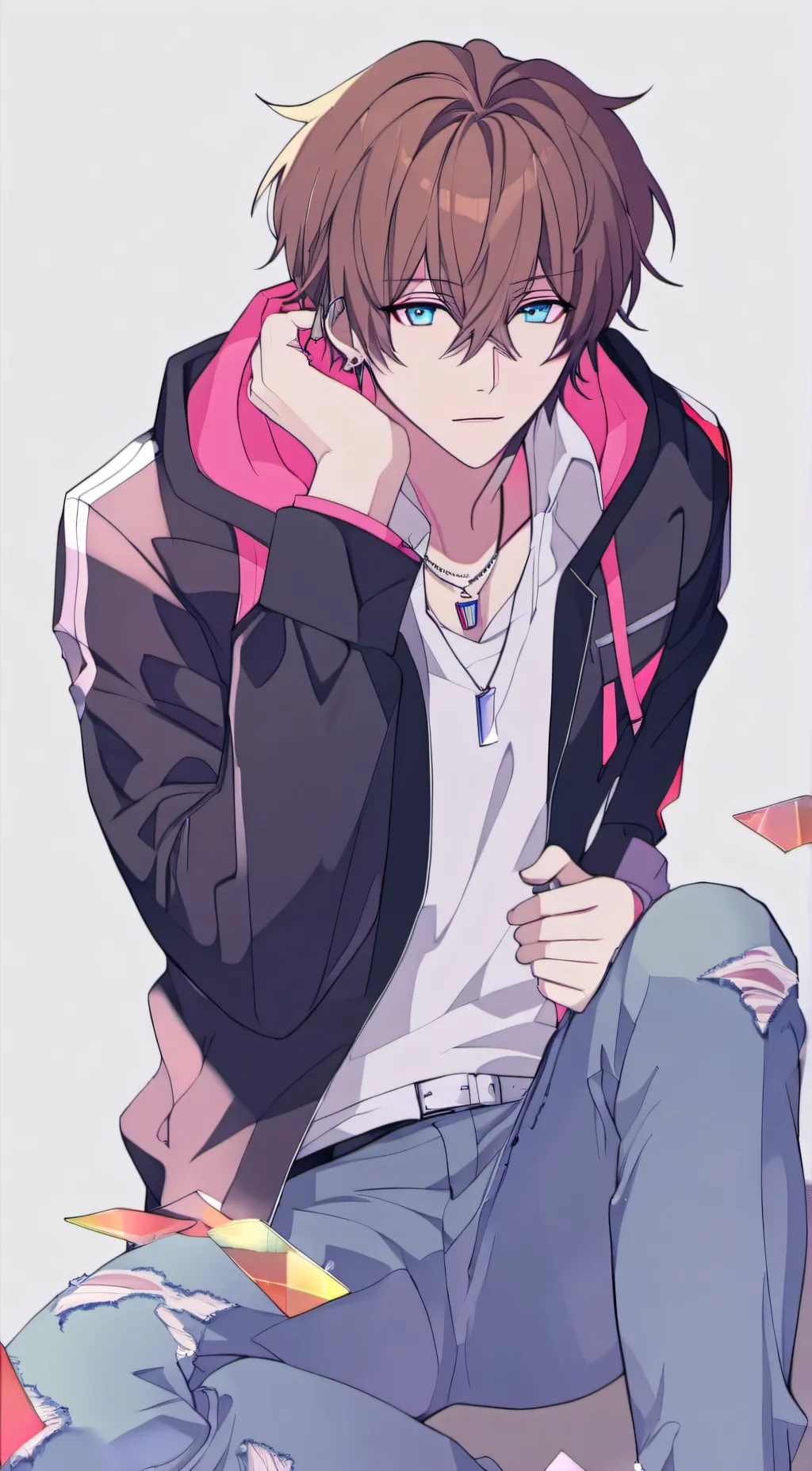 ai character: ♤Kim♤ background