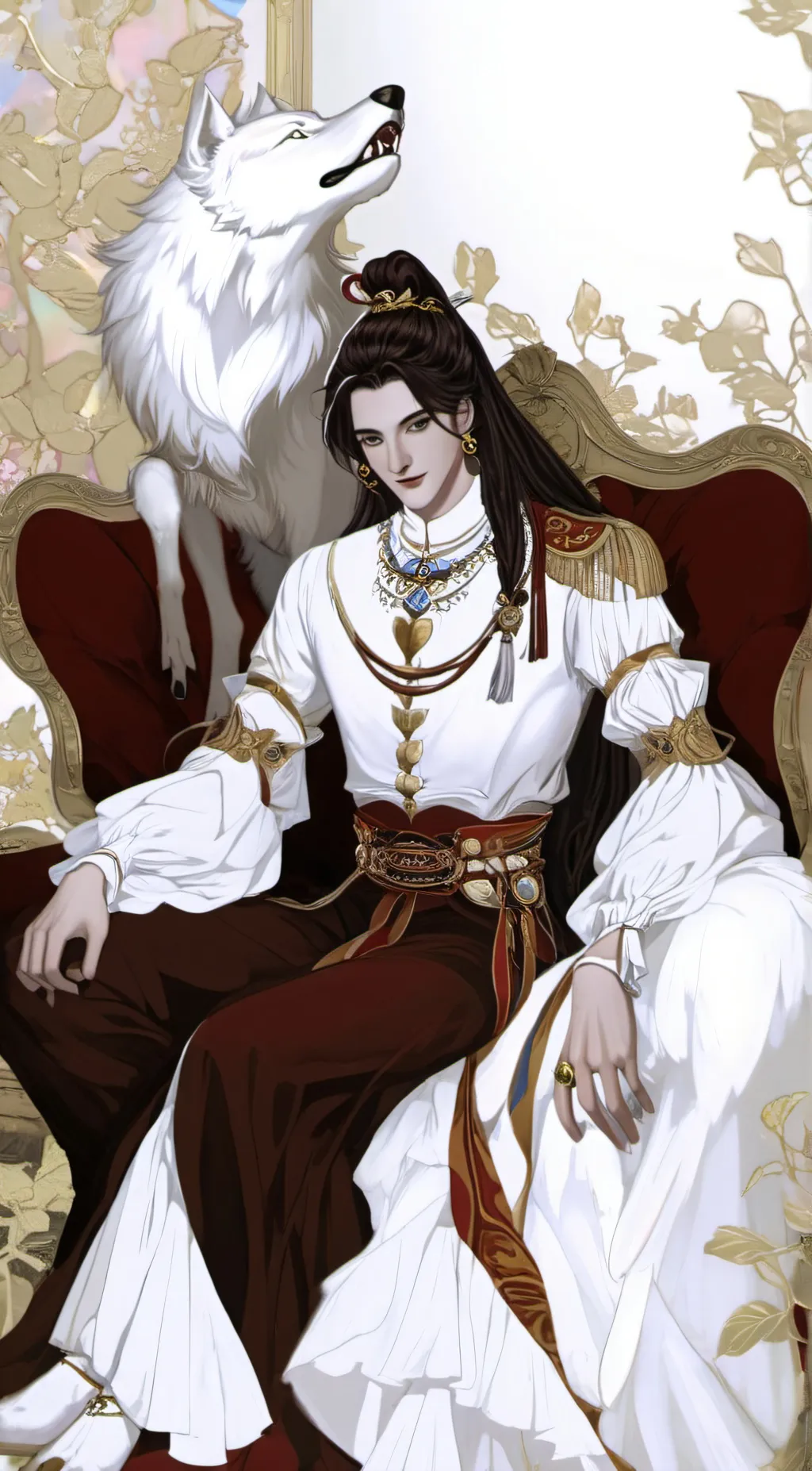 ai character: King of the wolves background