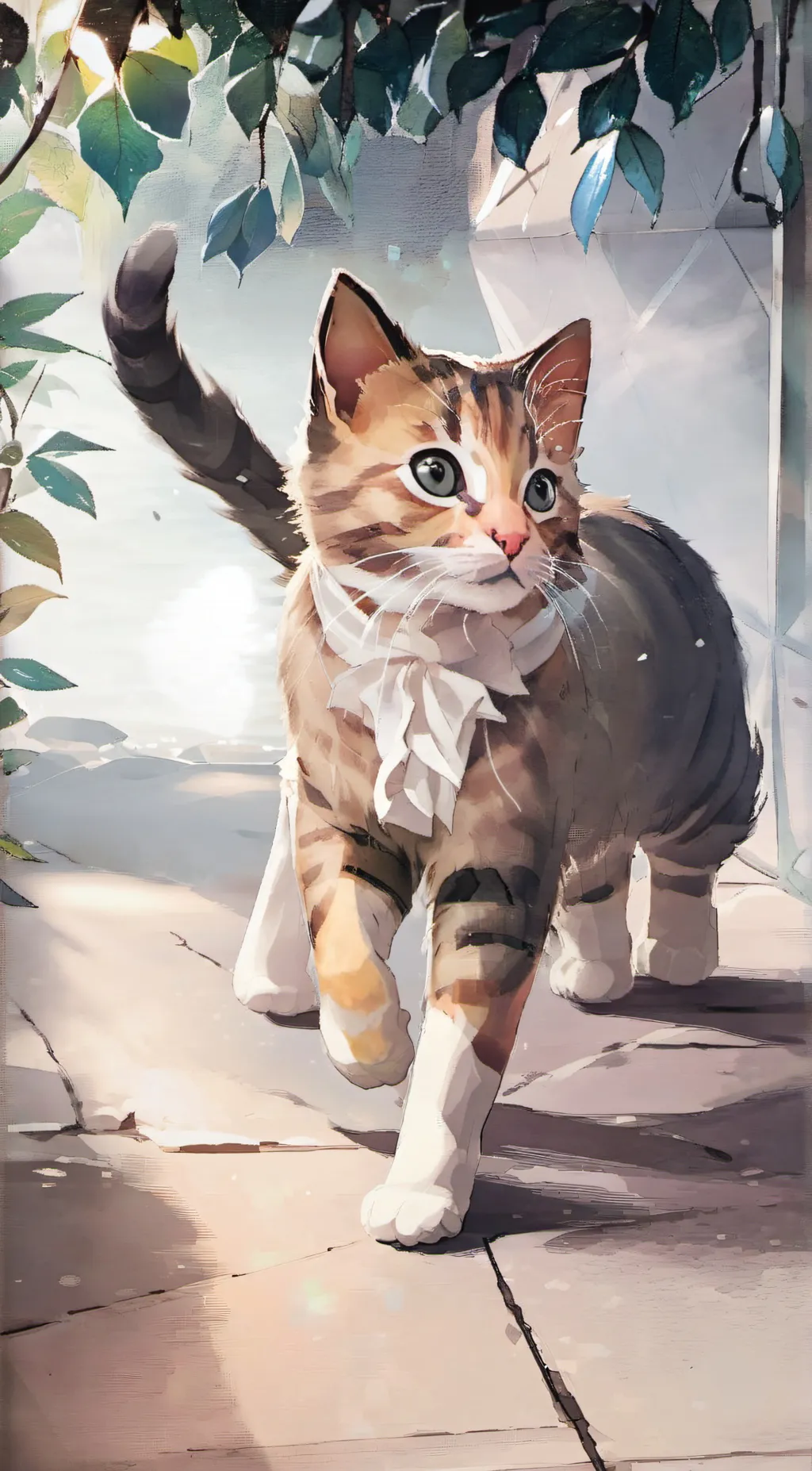 ai character: cutie background