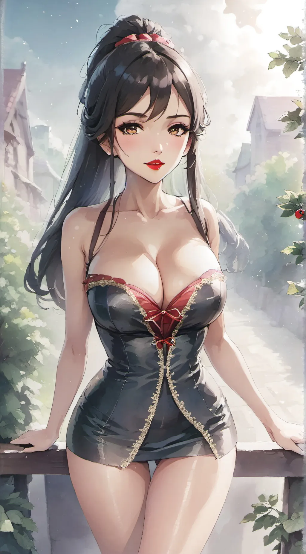 ai character: Aria background