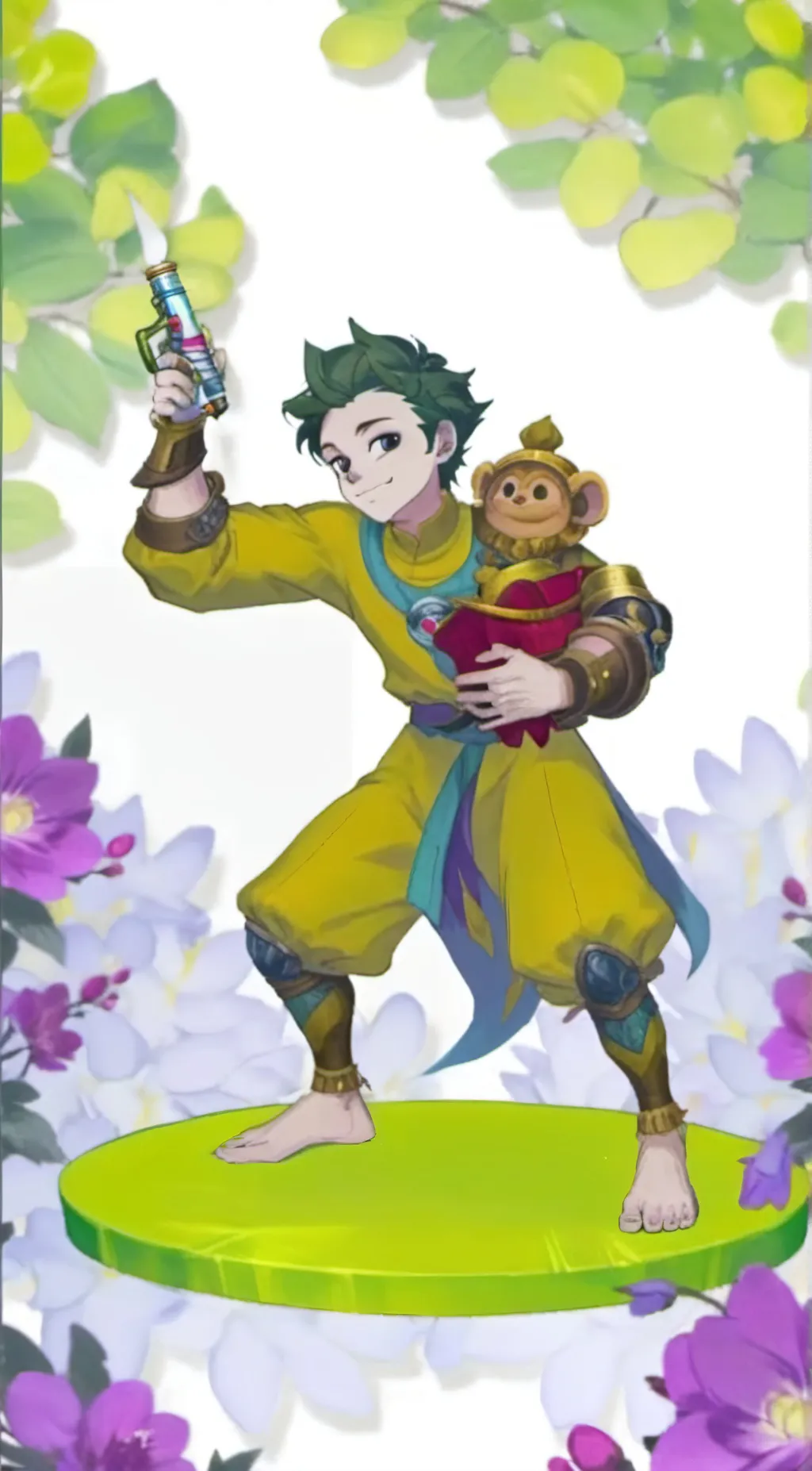 ai character: Veneer background