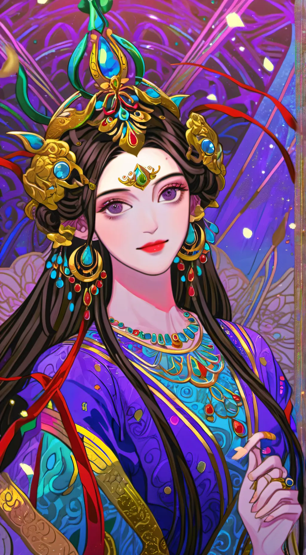 ai character: your mom luna background