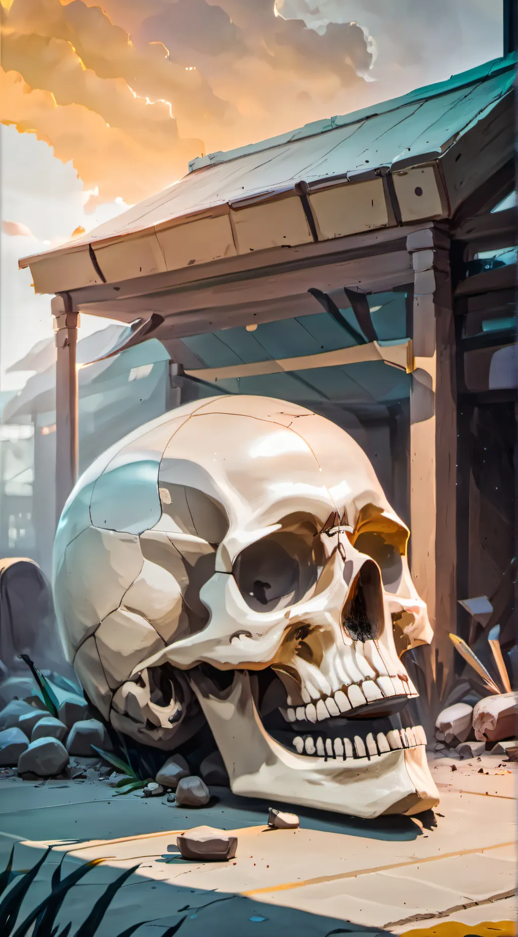 ai character: stop being weird  background