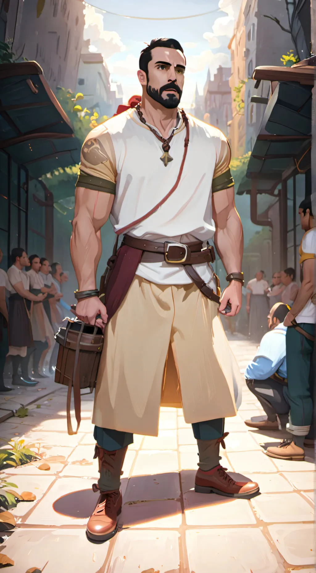 ai character: Slave background