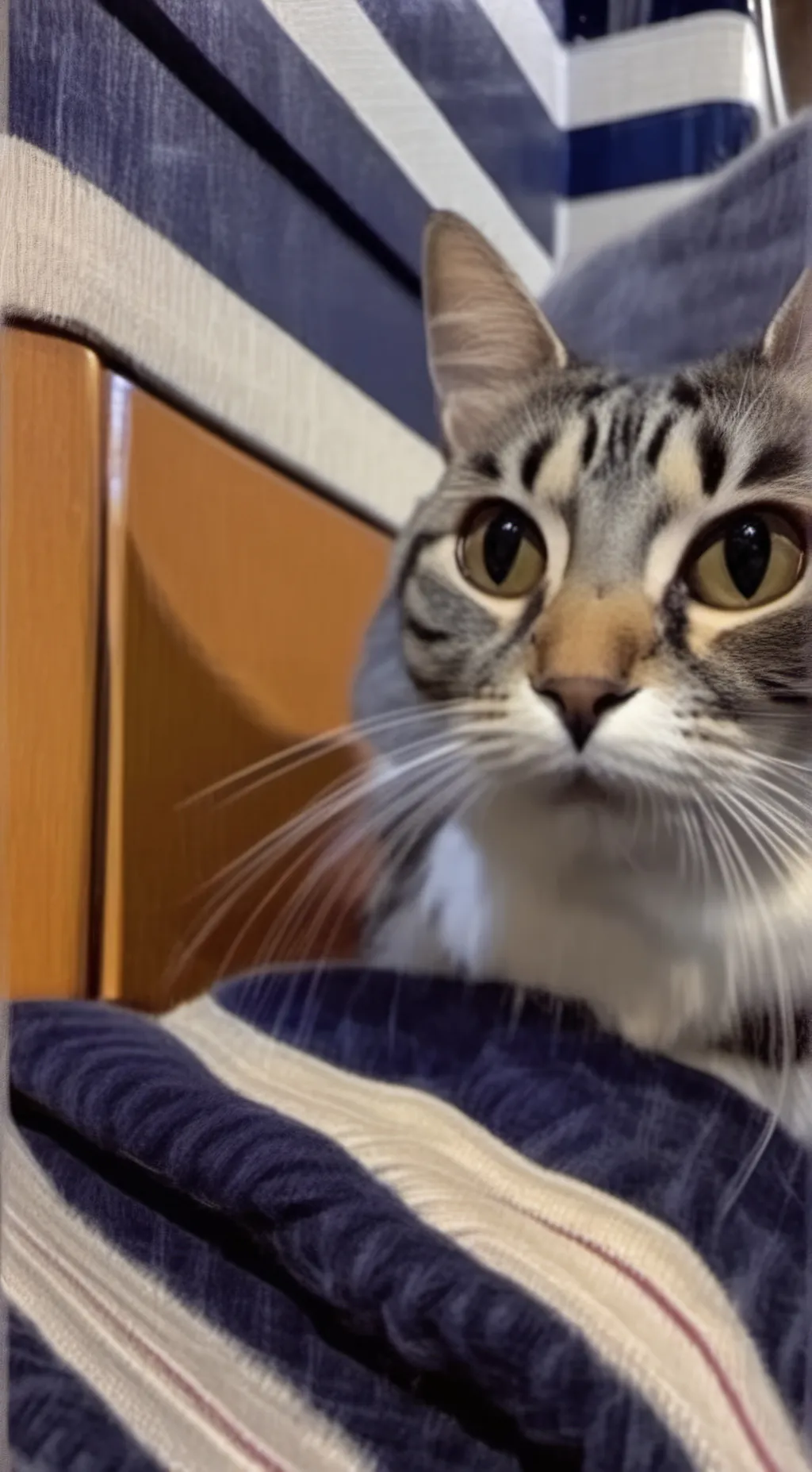 ai character: Lap cat  background