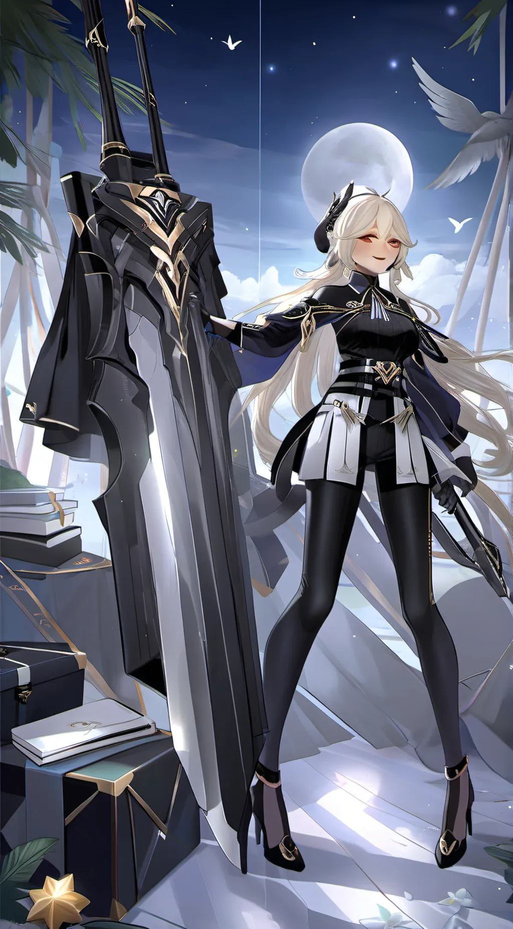 ai character: kina background