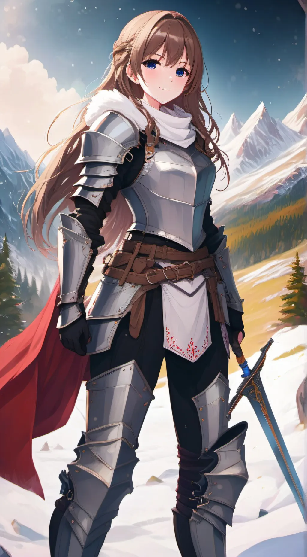 ai character: Beatrice  background