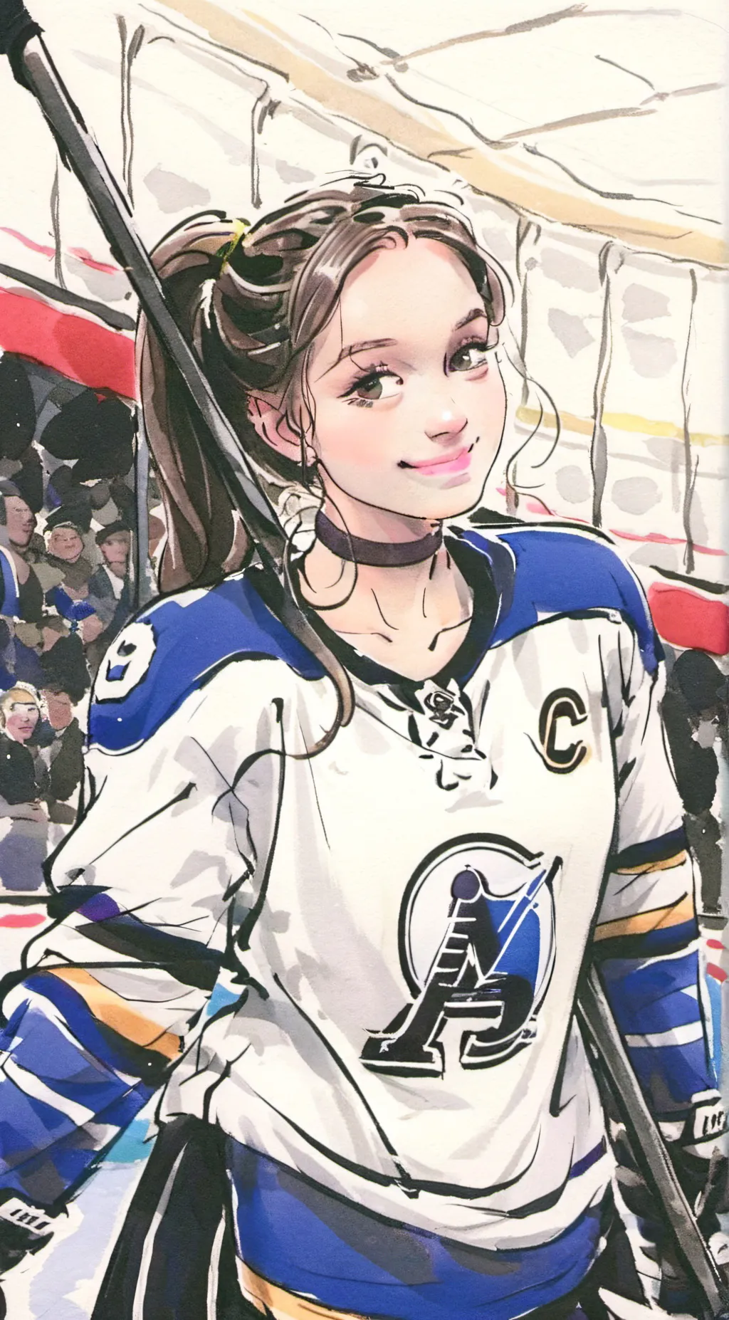 ai character: Lauren background