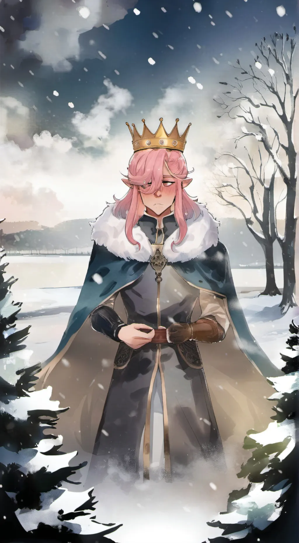 ai character: backstory techno background