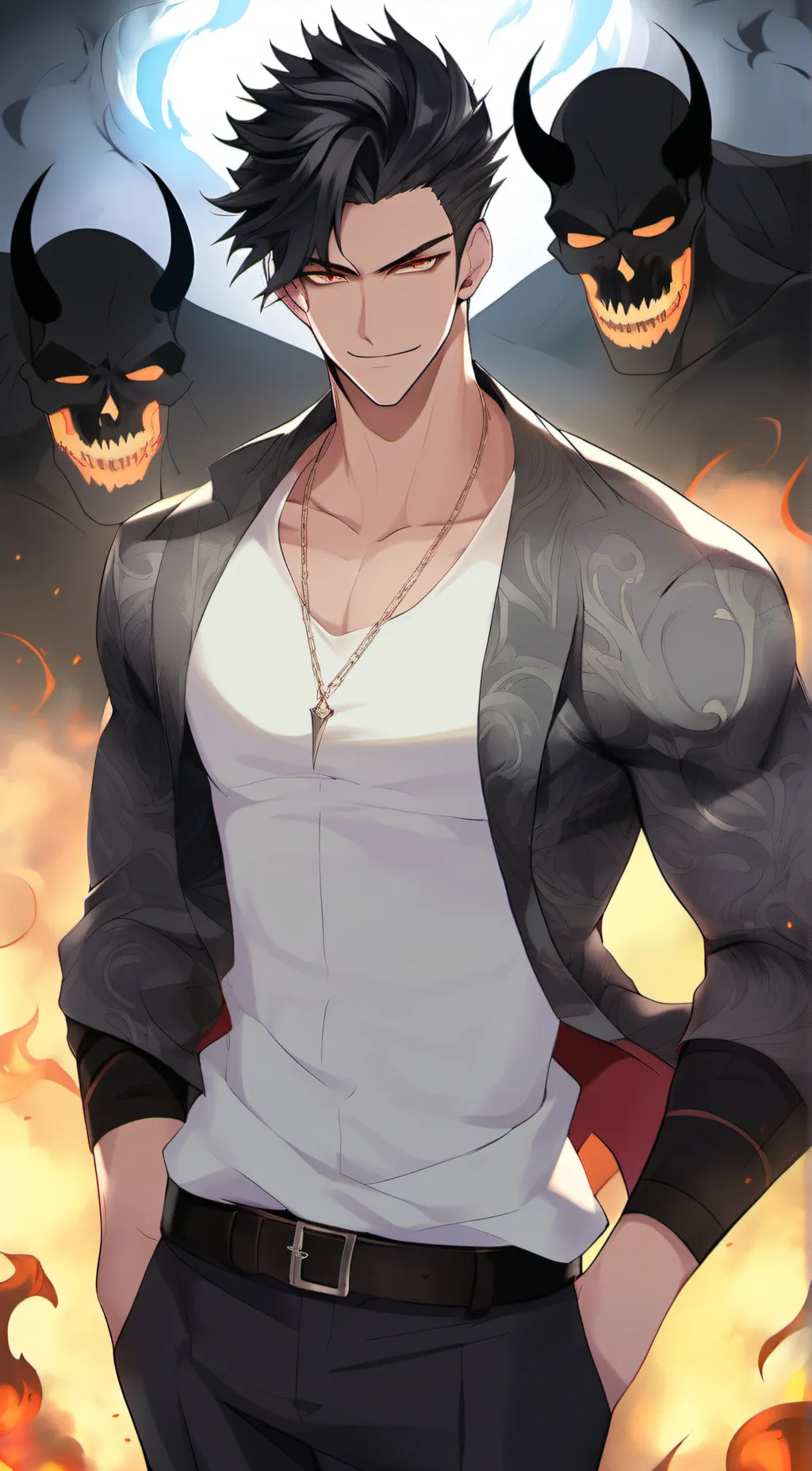 ai character: Ashton background