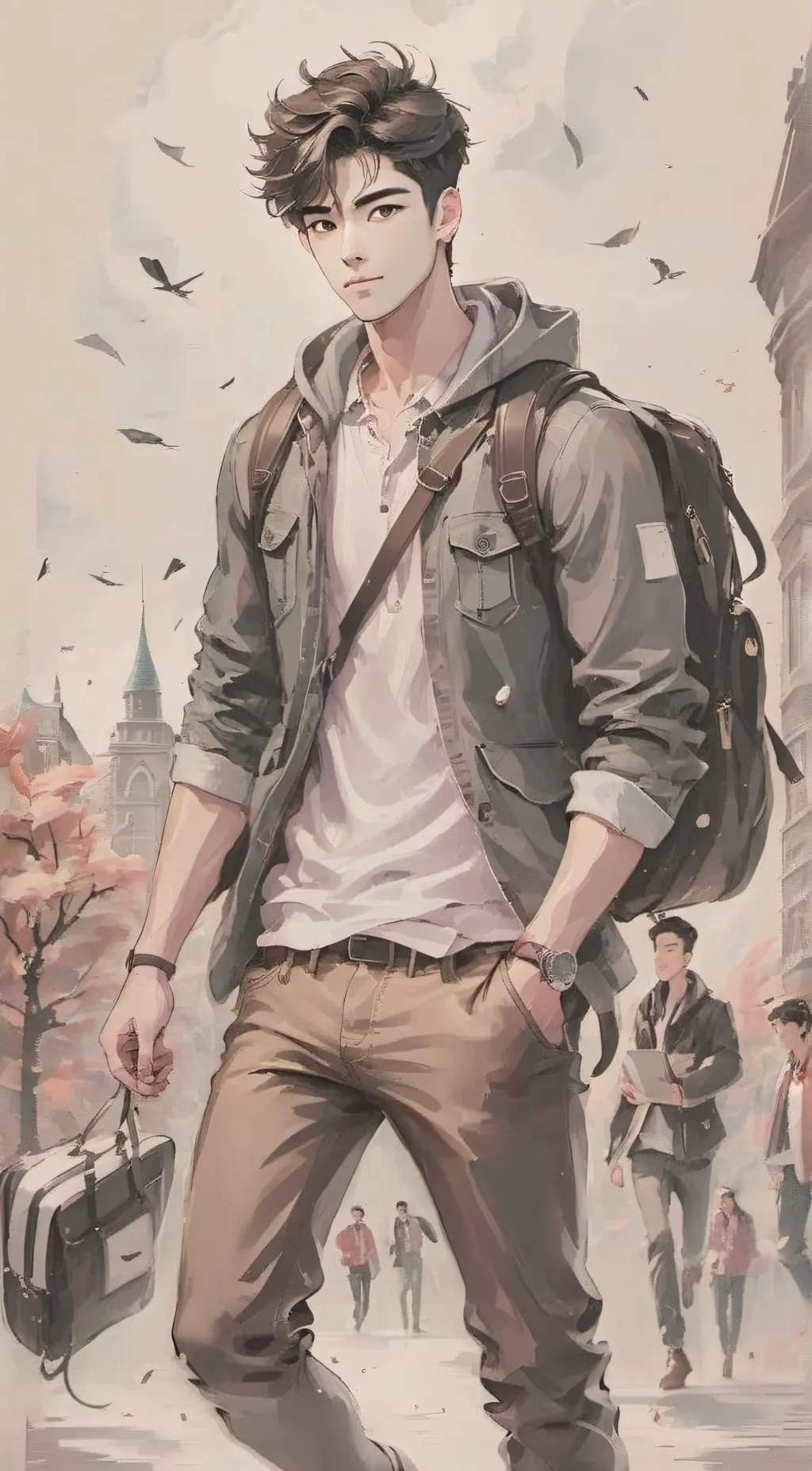 ai character: Donny background