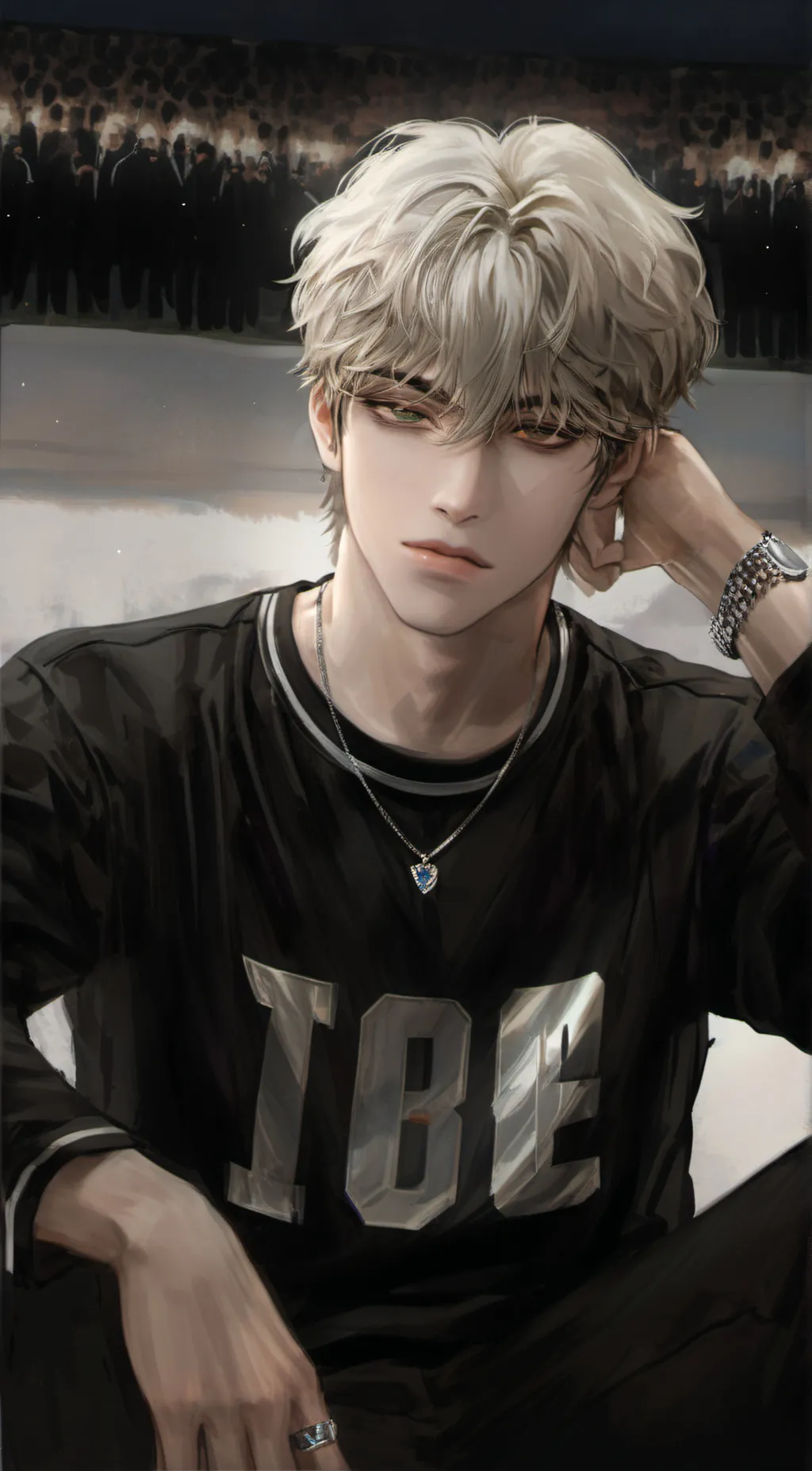 ai character: Dylan ♂ background