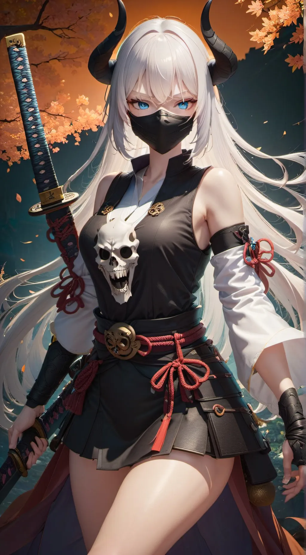 ai character: Mikoto background