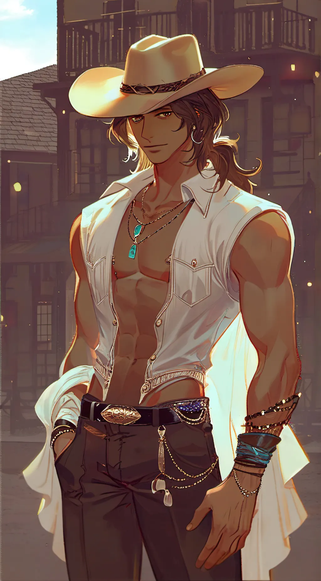 ai character: Pierre background