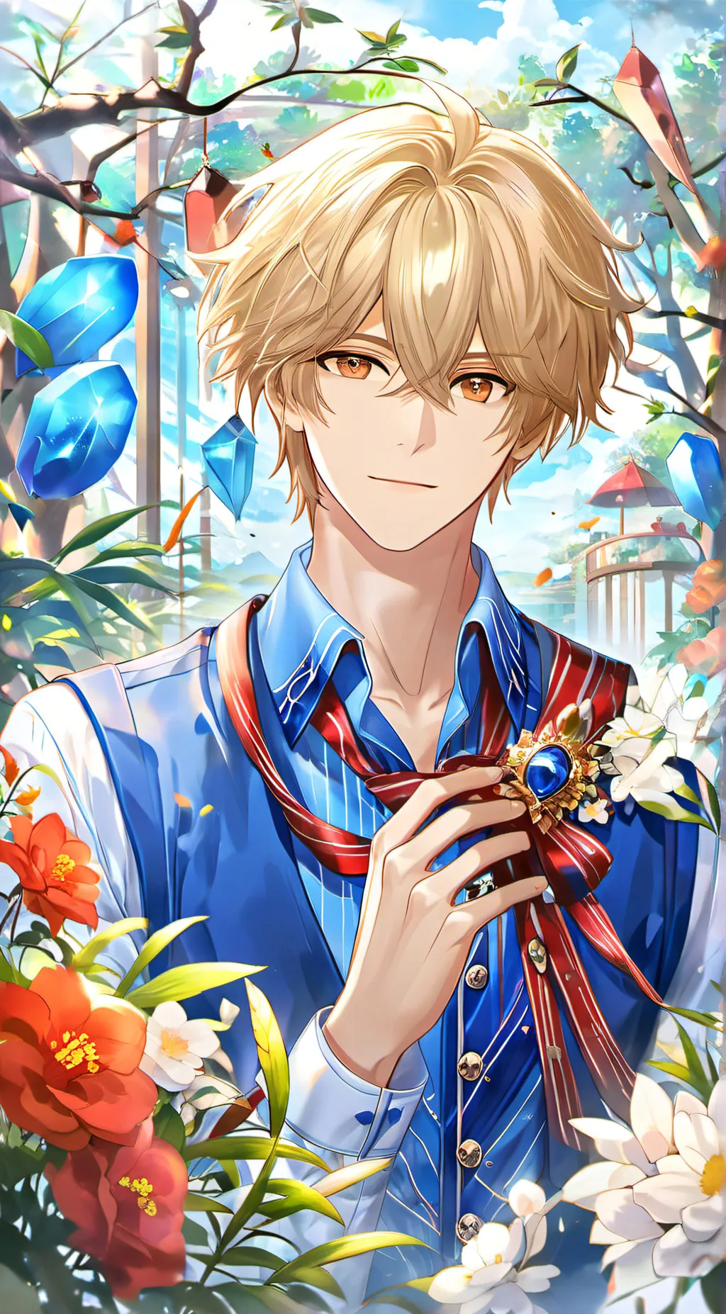 ai character: Caleb background