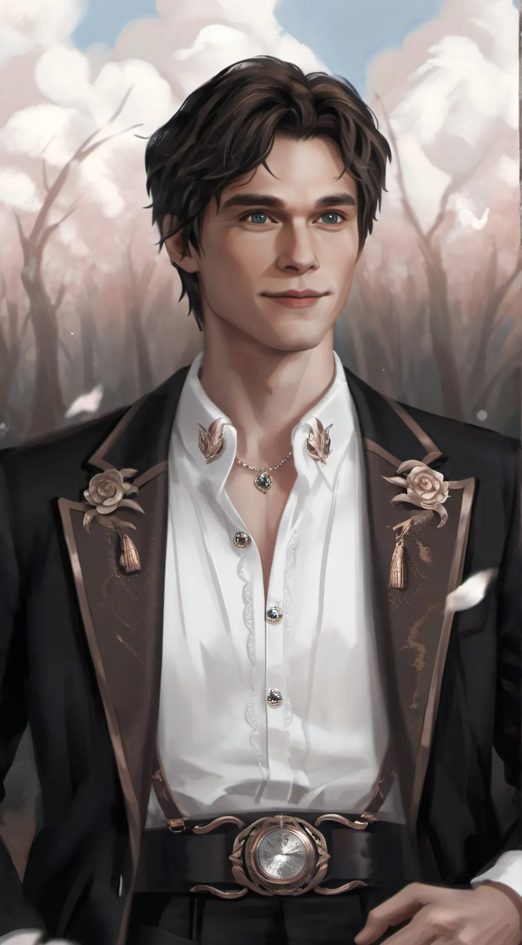 ai character: Evan  background