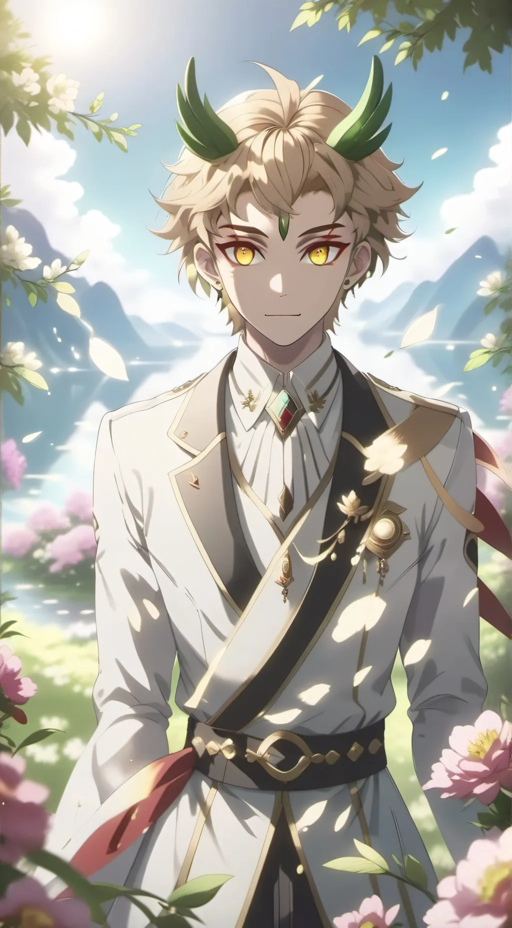 ai character: derin background