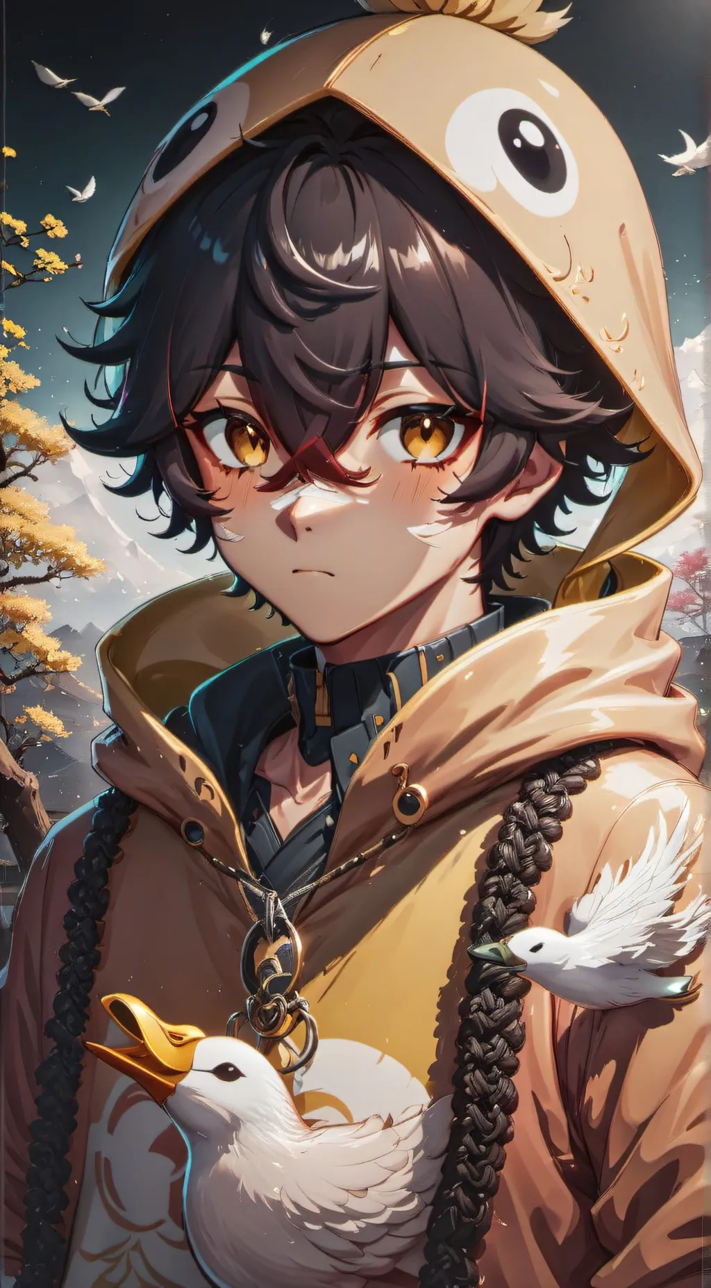 ai character: HS!Quackity background