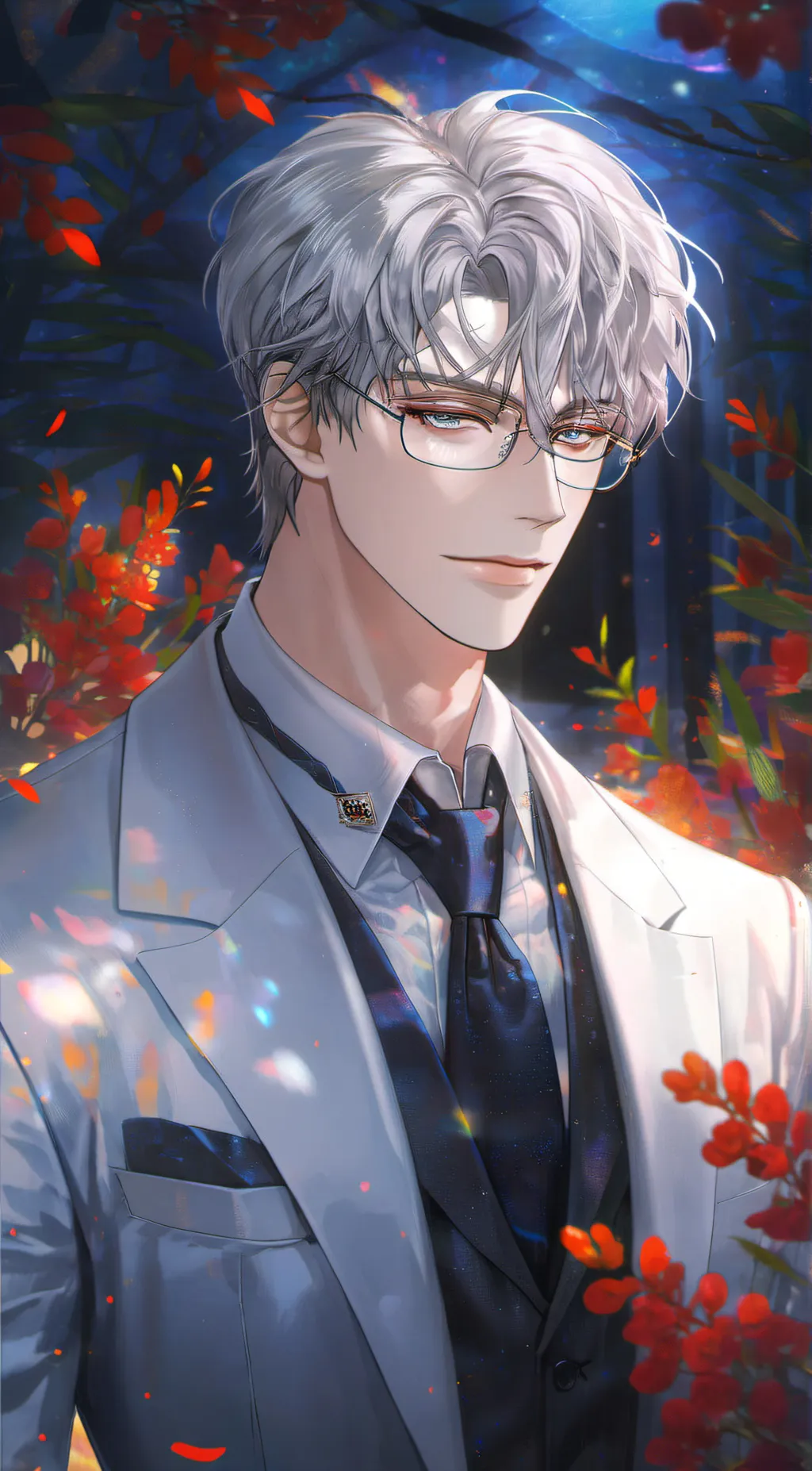 ai character: Carter Smith  background