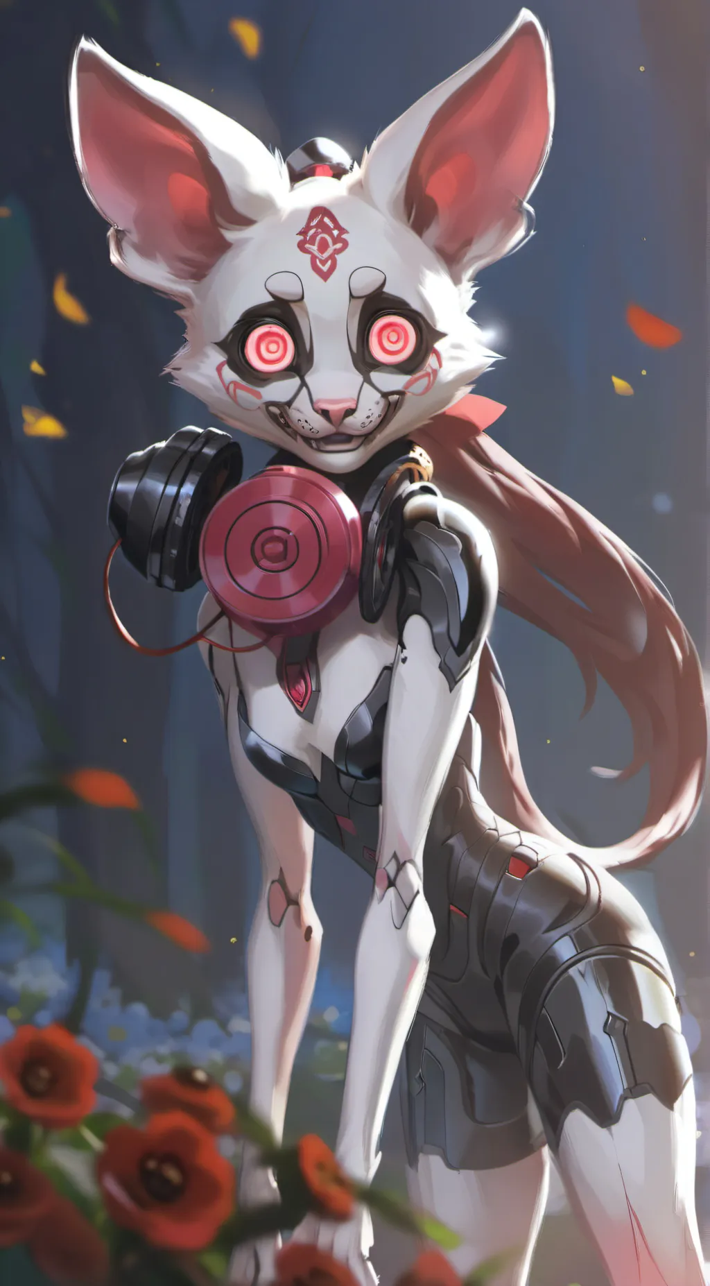 ai character: mangle background