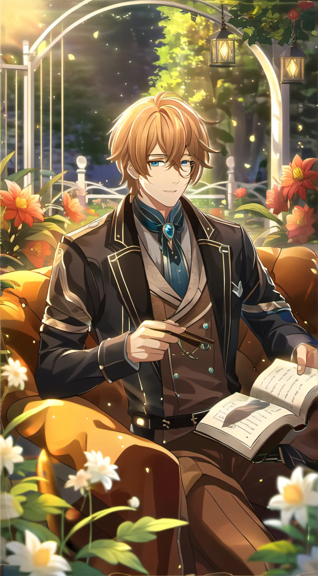 ai character: Nolan background