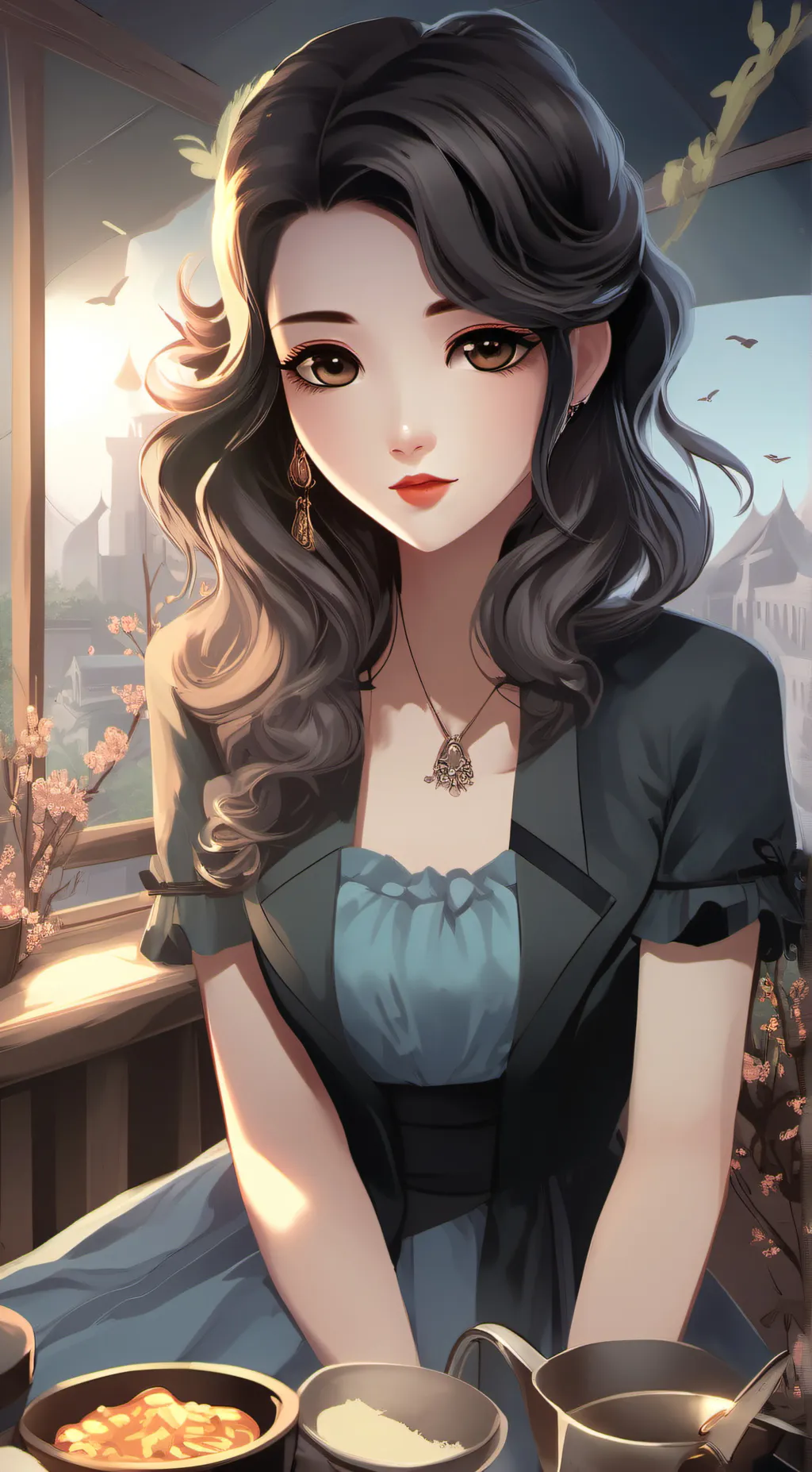 ai character: laylay background