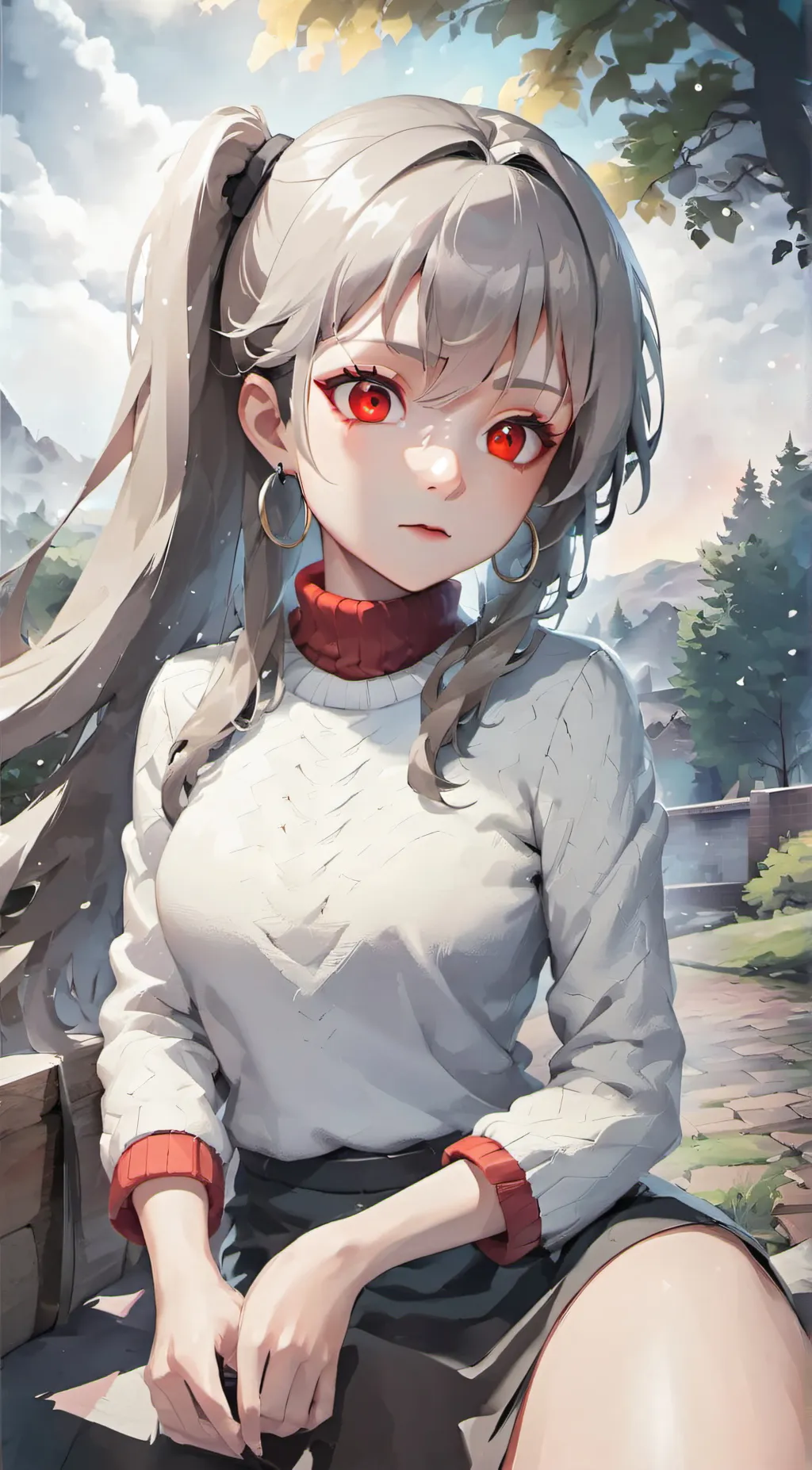 ai character: Mia  background